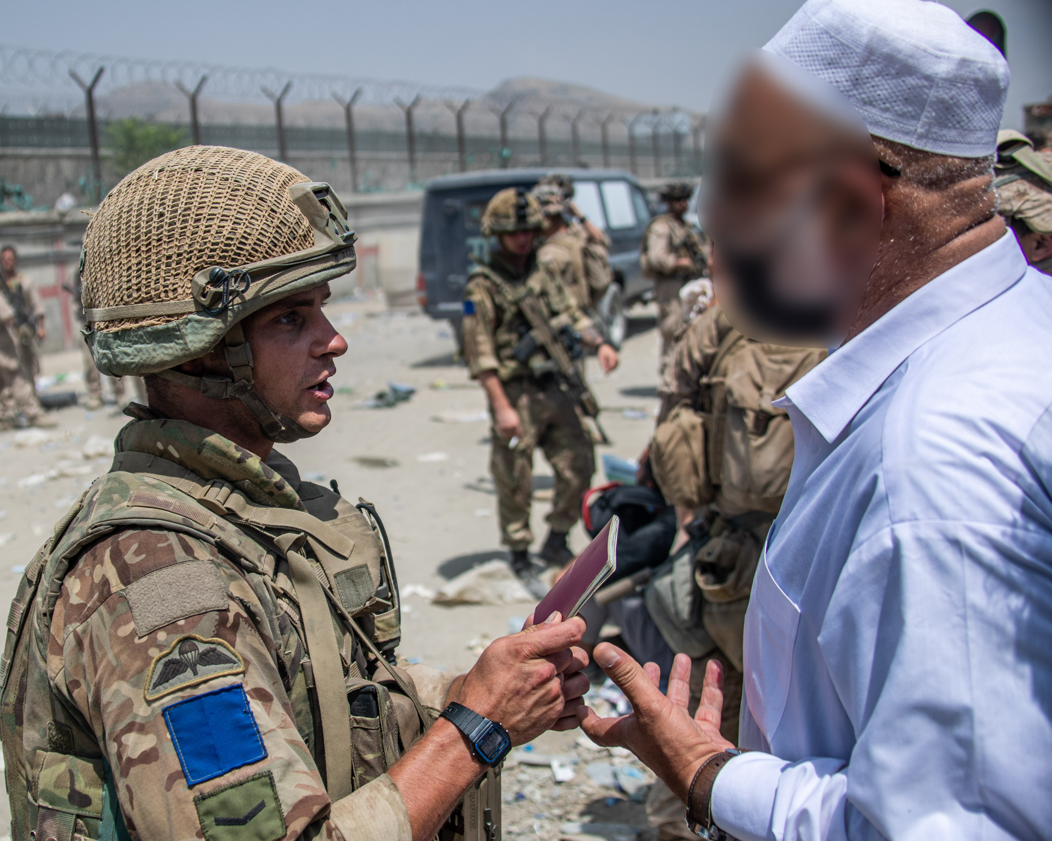 British Troops At Kabul Airport