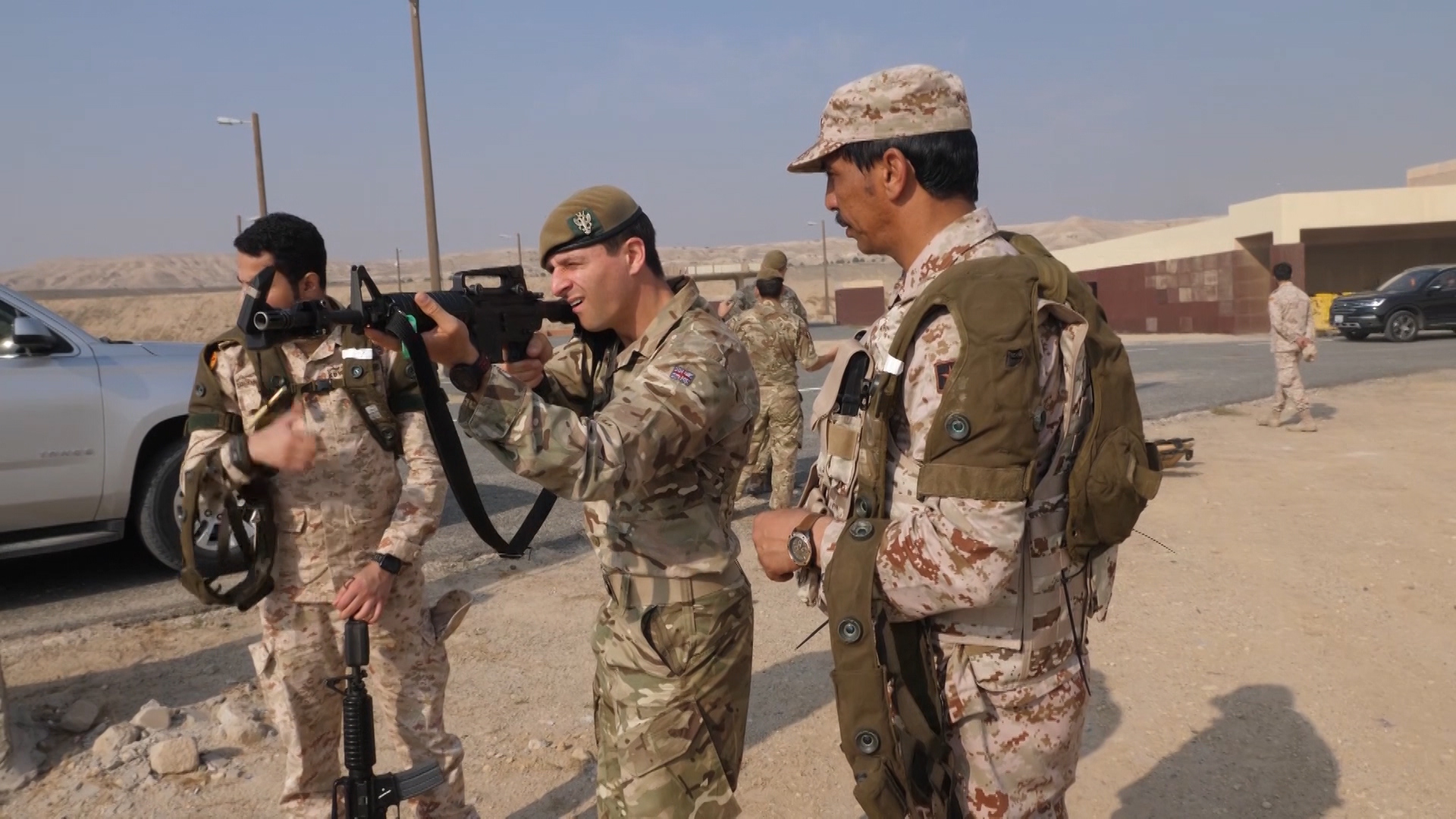British Troops with Kuwaiti Army Credit BFBS 061219