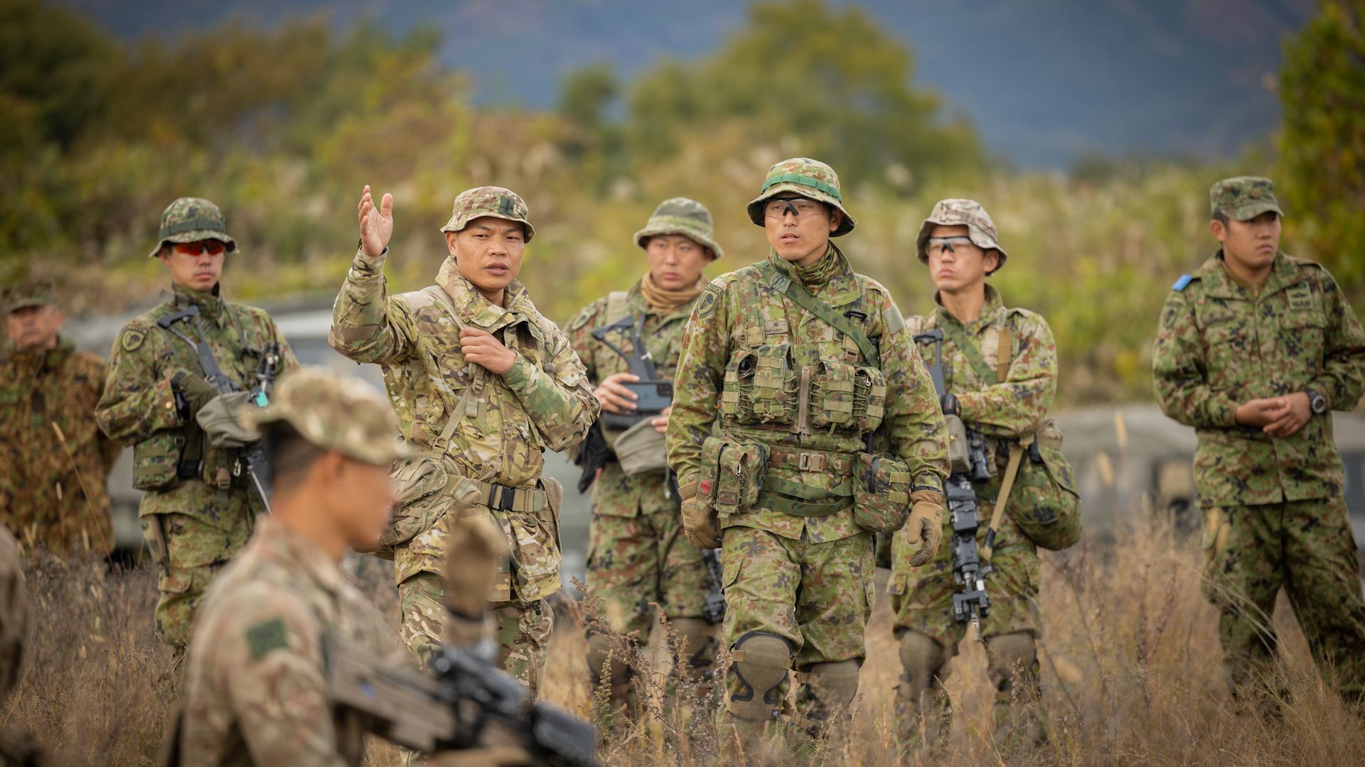 British and Japanese troops work together on Exercise Vigilant Isles in Japan (Picture: British Army).