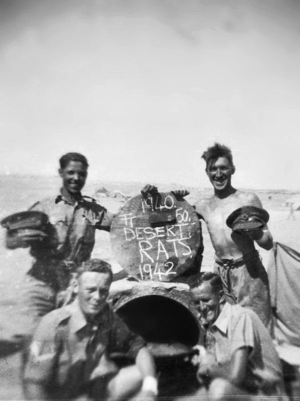 British soldiers Desert Rats in North Africa World War 2