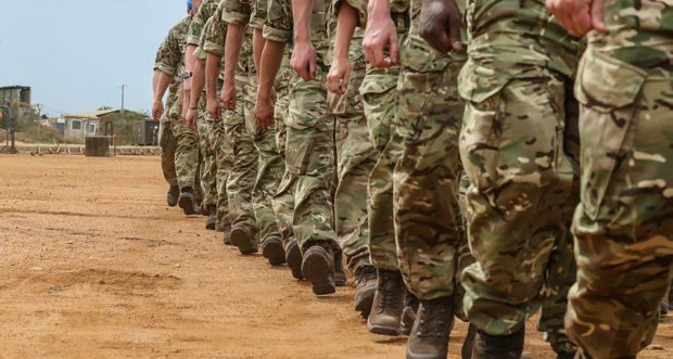 British troops in South Sudan