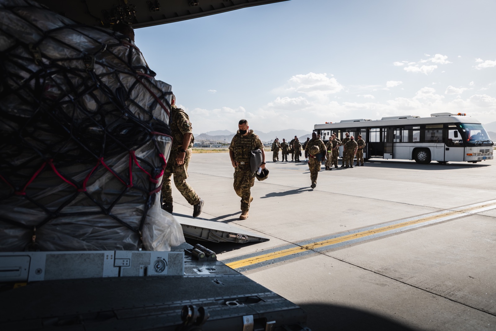British troops leave Afghanistan