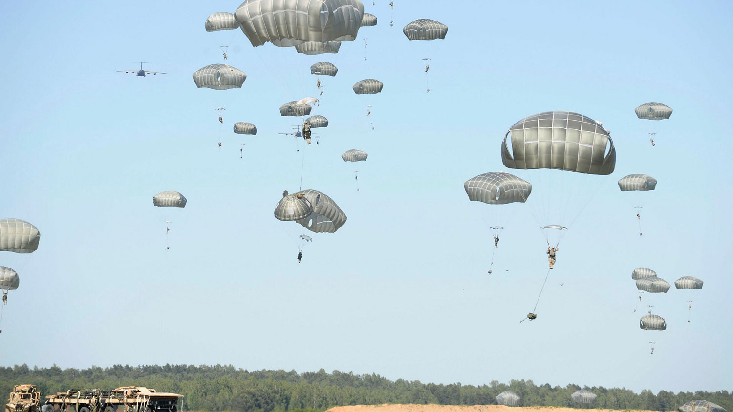 British airborne forces training NATO counterparts 16 Air Assault Brigade Exercise Swift Response CREDIT Crown Copyright 2016