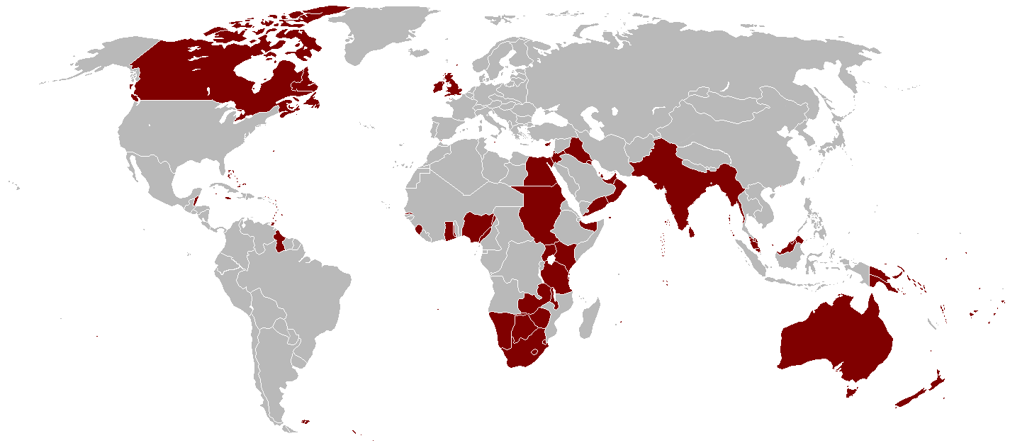 The British empire in 1921, which includes Iraq (image: Vadac)