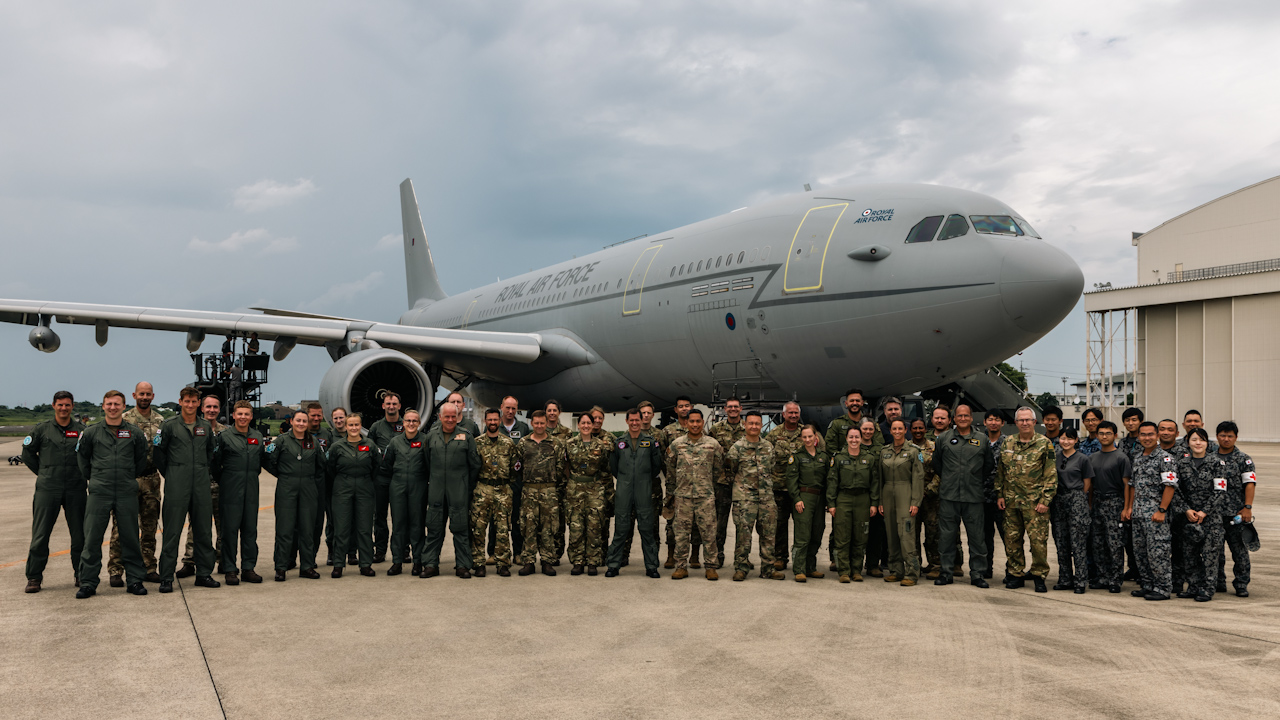 The Royal Air Force's Brize Norton based Tactical Medical Wing took part in Exercise Mobility Guardian 23 (Picture: Royal Air Force).