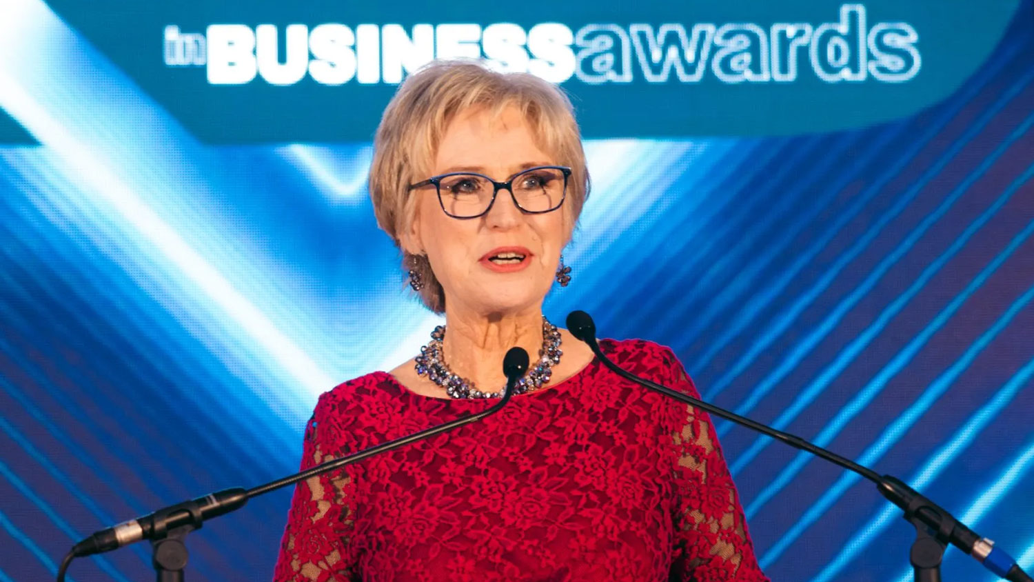 Broadcaster Sally Magnusson is the presenter of the Scottish Forces in Business Awards CREDIT Forces in Business Awards