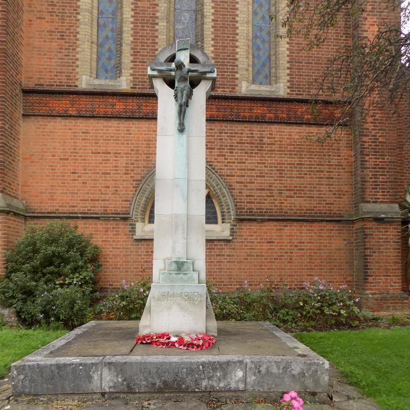 St Luke’s Church War Memorial in Bromley Common has also been listed (Picture: Historic England).