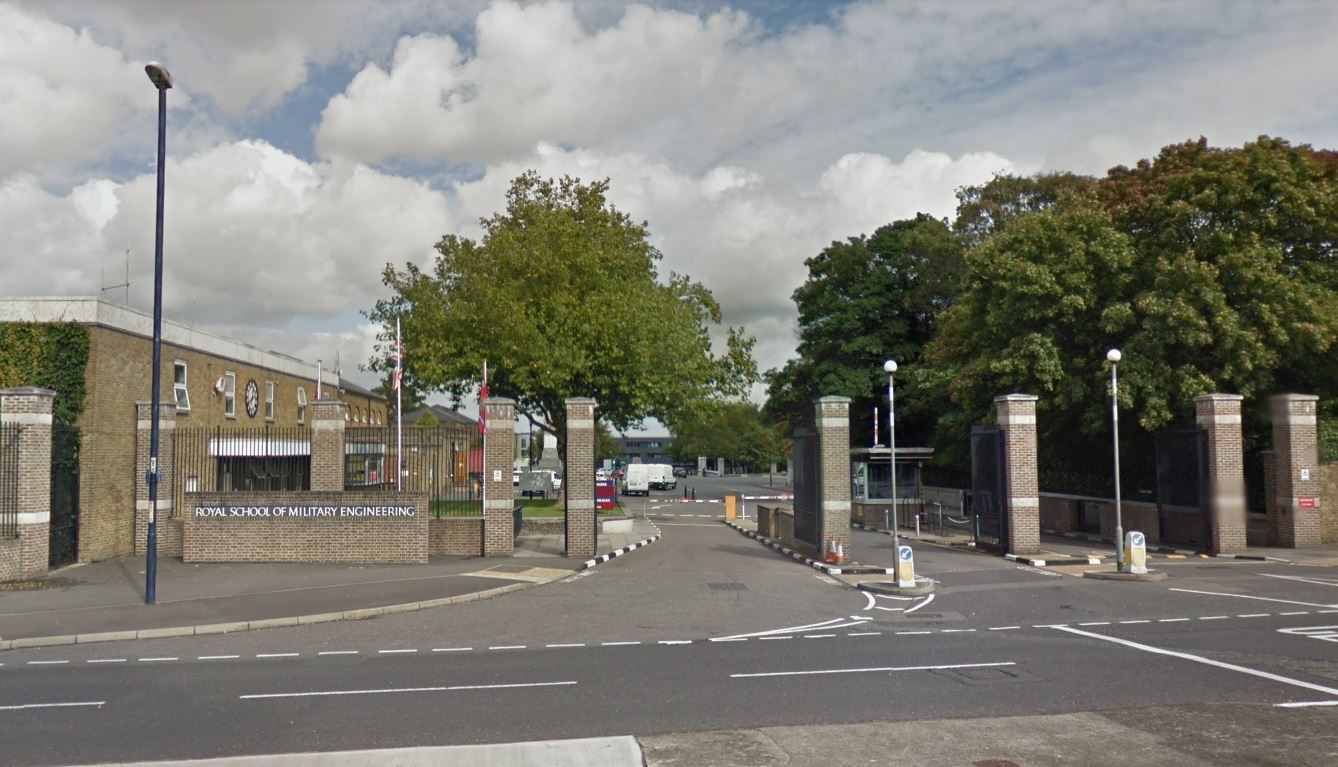 Brompton Barracks Google Maps