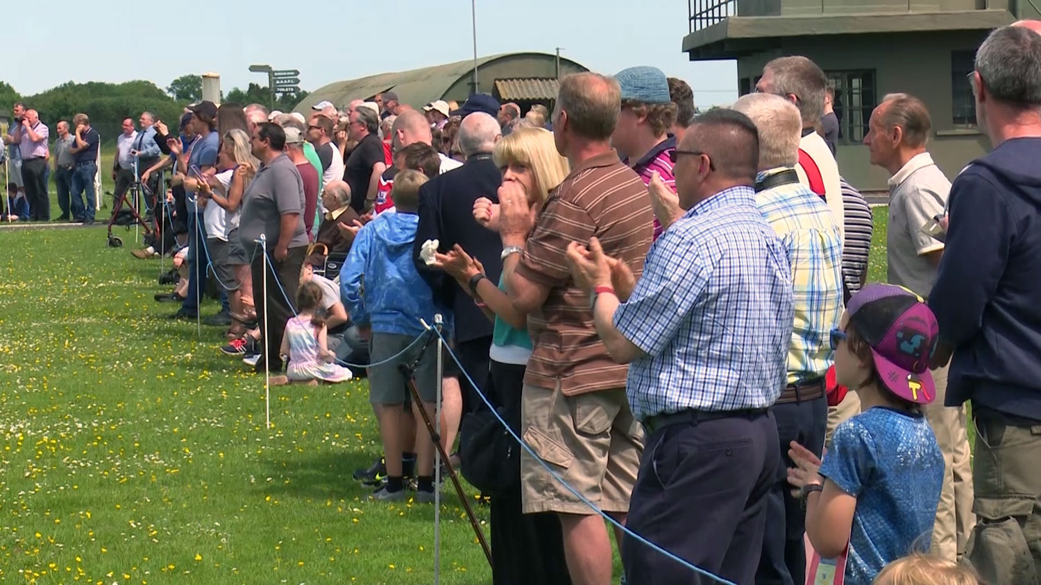 Yorkshire Air Museum crowd