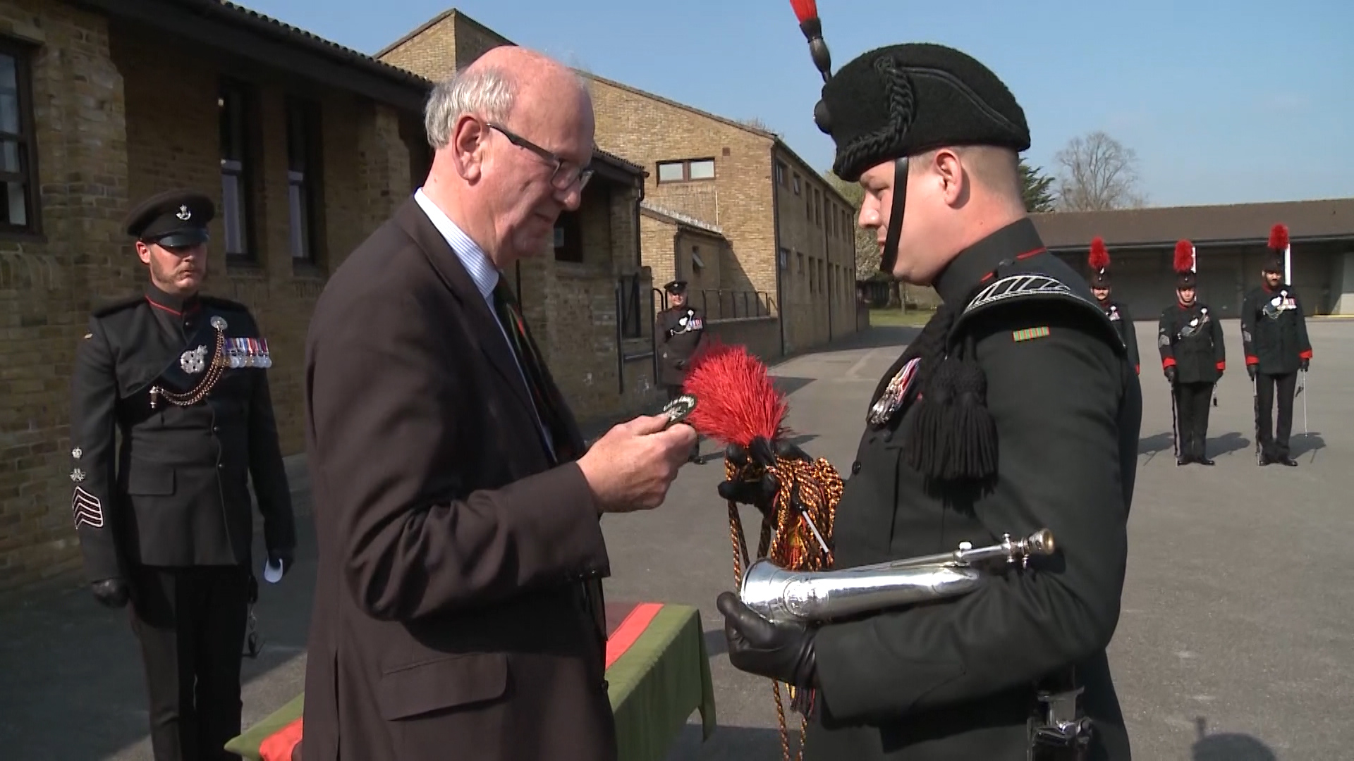 This year's winner was Cpl Gareth Merchant, 3 RIFLES
