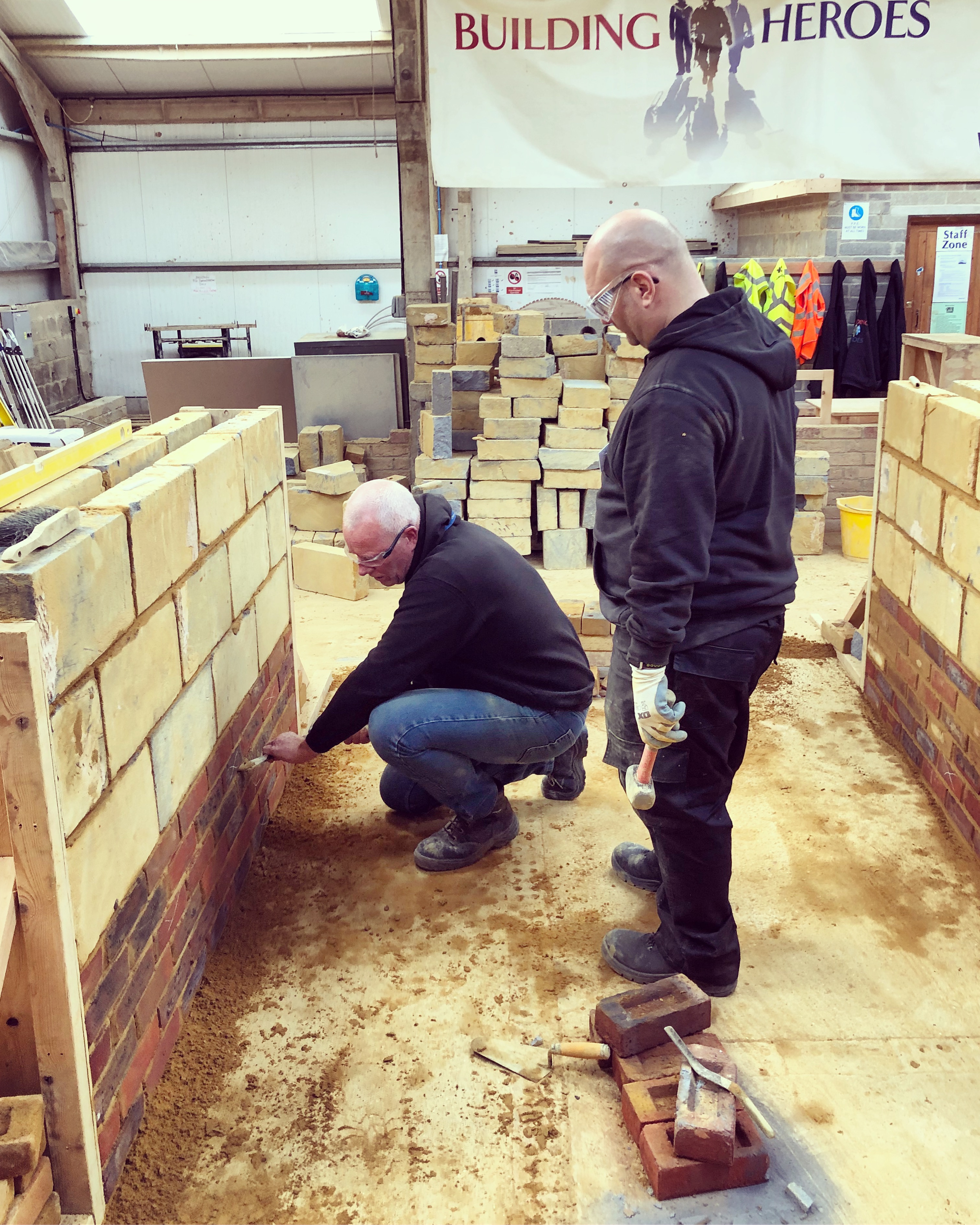 Building Heroes for the Big Salute