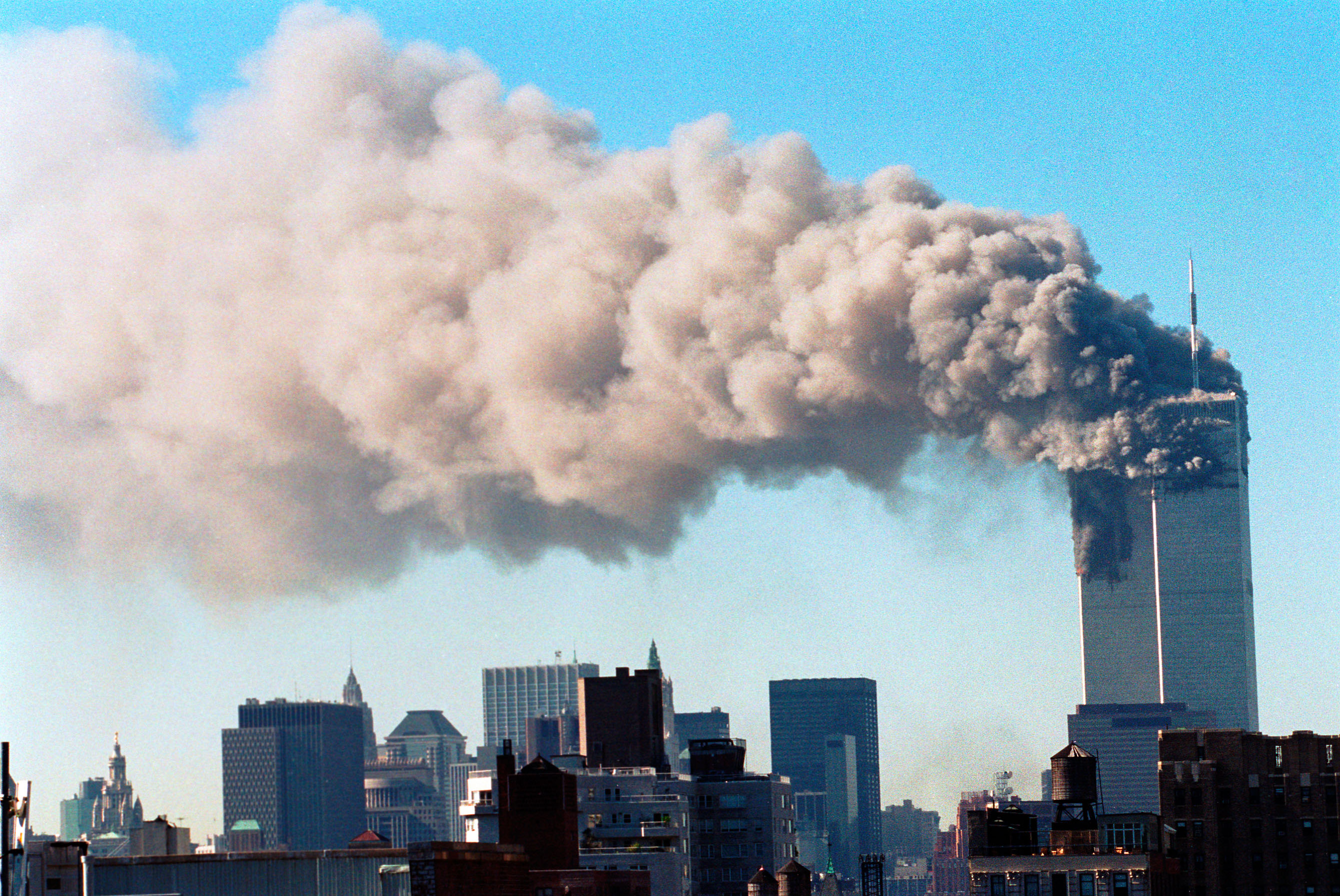 9/11 Twin Tower attacks. Alamy
