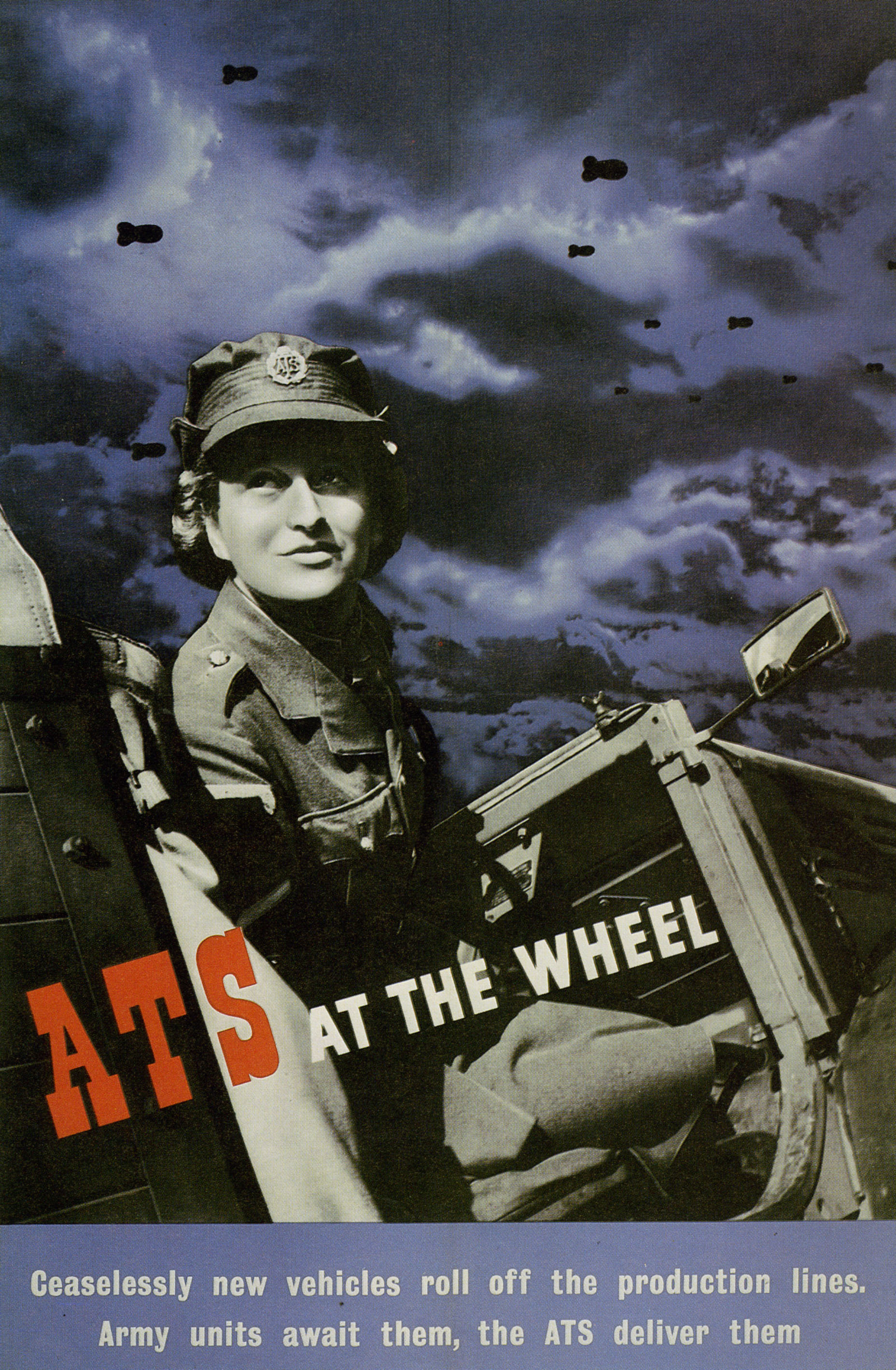 British WW2 poster showing member of the Auxiliary Territorial Service. (Picture: Alamy)