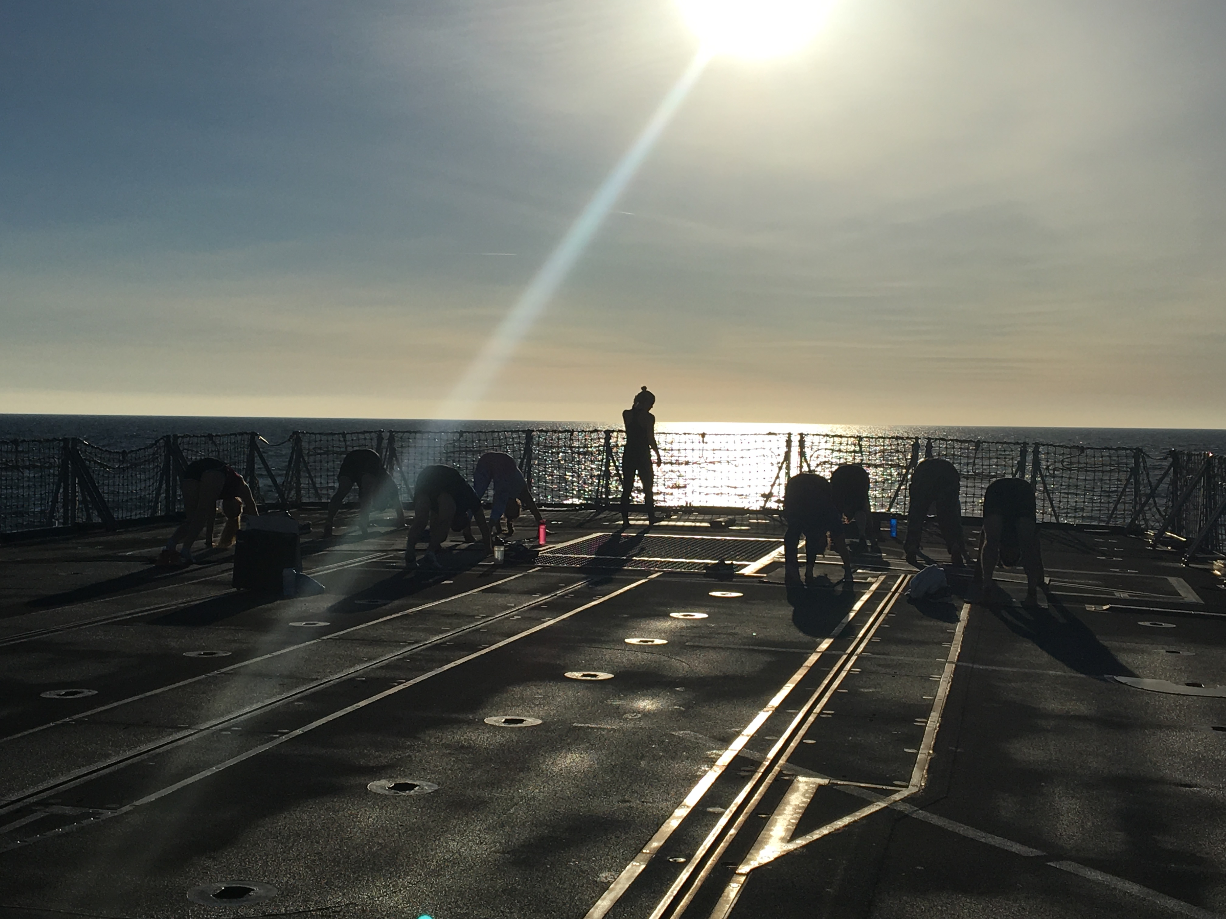 HMS Somerset Yoga