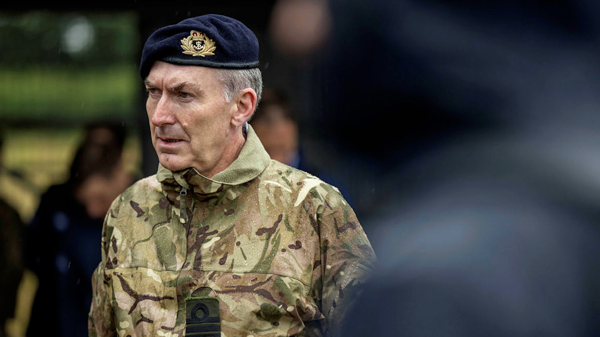 Adm Radakin painted a bleak picture, but offered ways to work towards a brighter future (Picture: MOD)