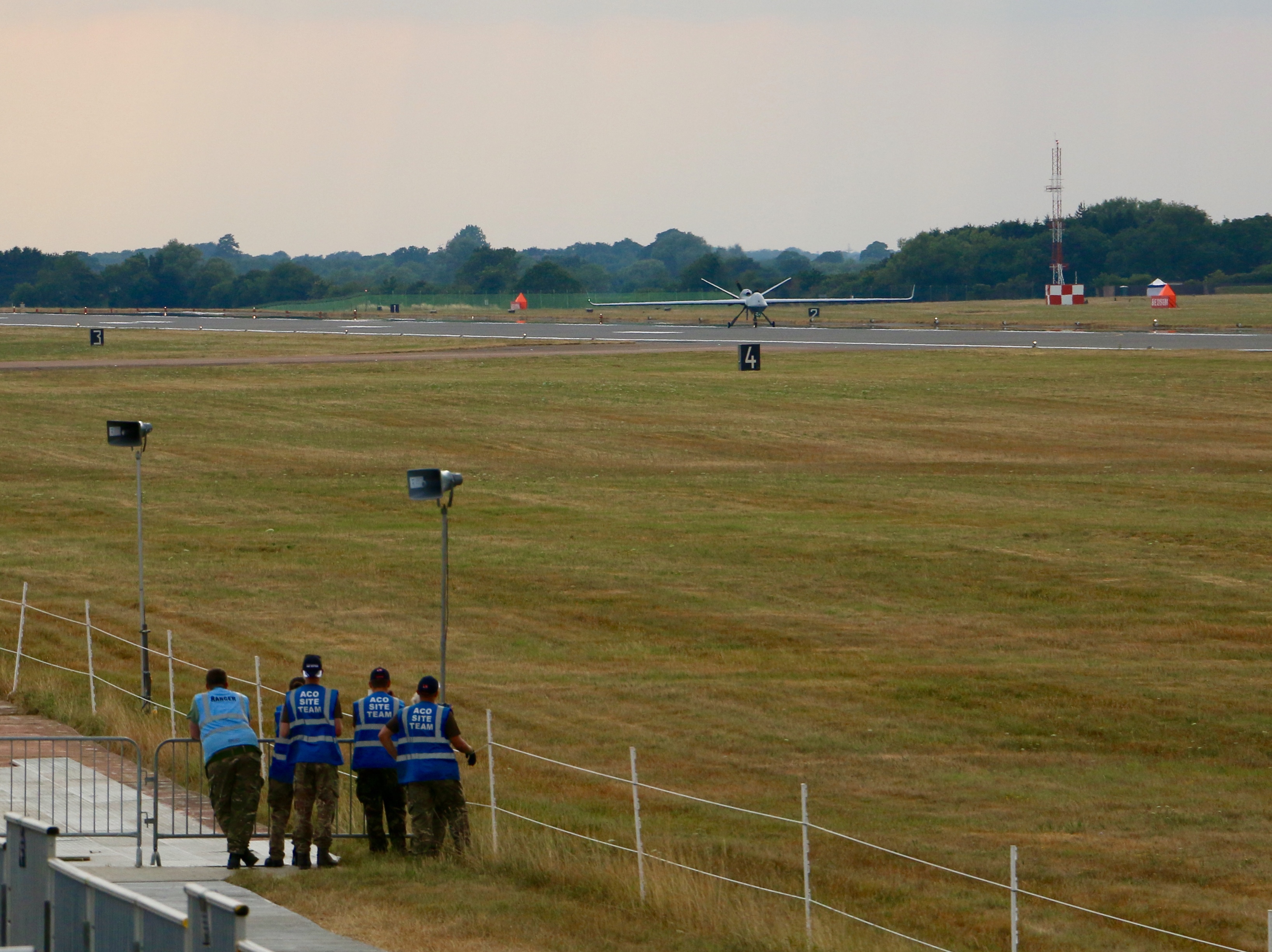 UK combat drone lands after historic trans-Atlantic flight from US