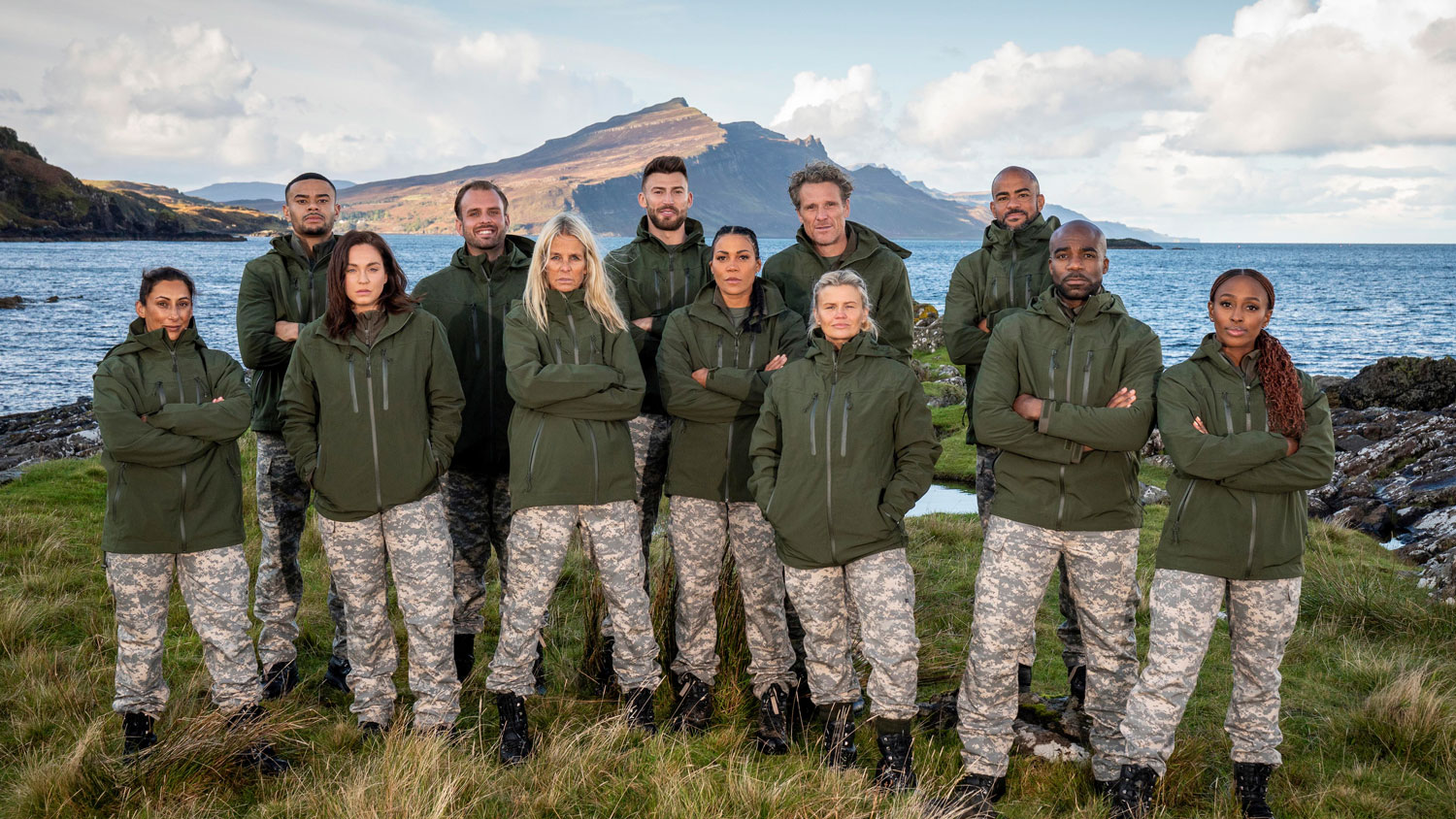 Celebrity SAS Who Dares Wins 2021 Kieron Dyer Ore Oduba Jake Quickenden Aled Davies Wes Nelson Shanaze Reade Ulrika Jonsson Saira Khan Kerry Katona Alexandra Burke James Cracknell Vicky Pattison Credit Channel 4