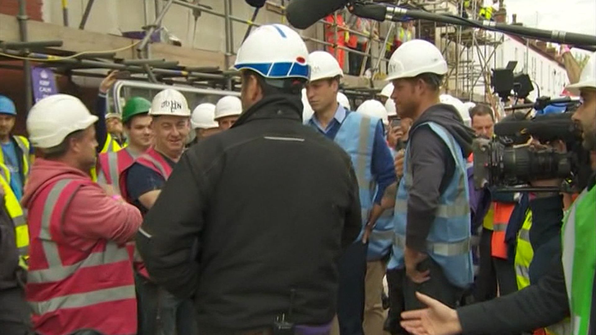 Prince Harry Returns To 'Veterans Village' On Manchester Trip