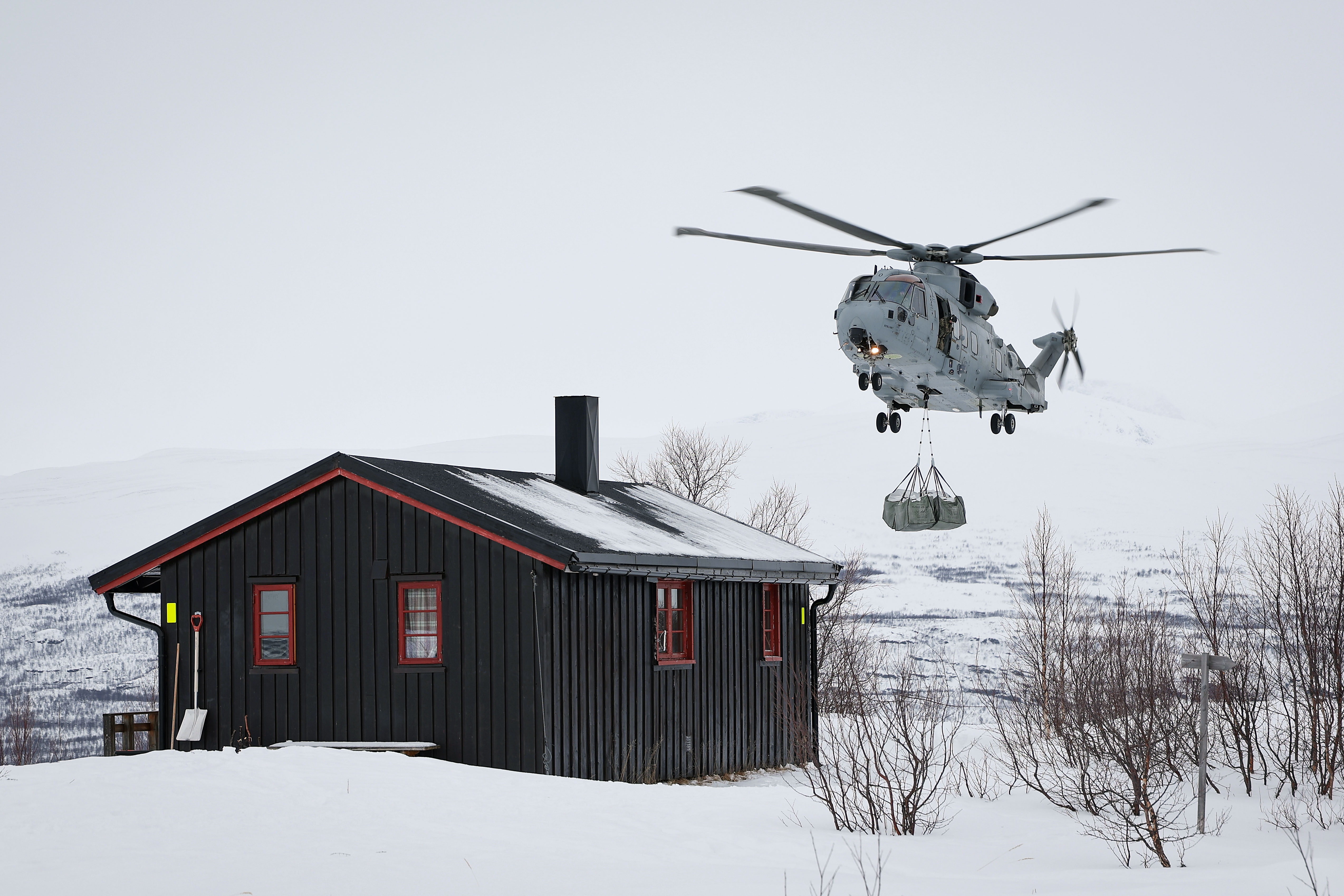 The Dividalshytta cabin is one of many scattered around Norway that gives hikers and skiers a place to rest, free of charge