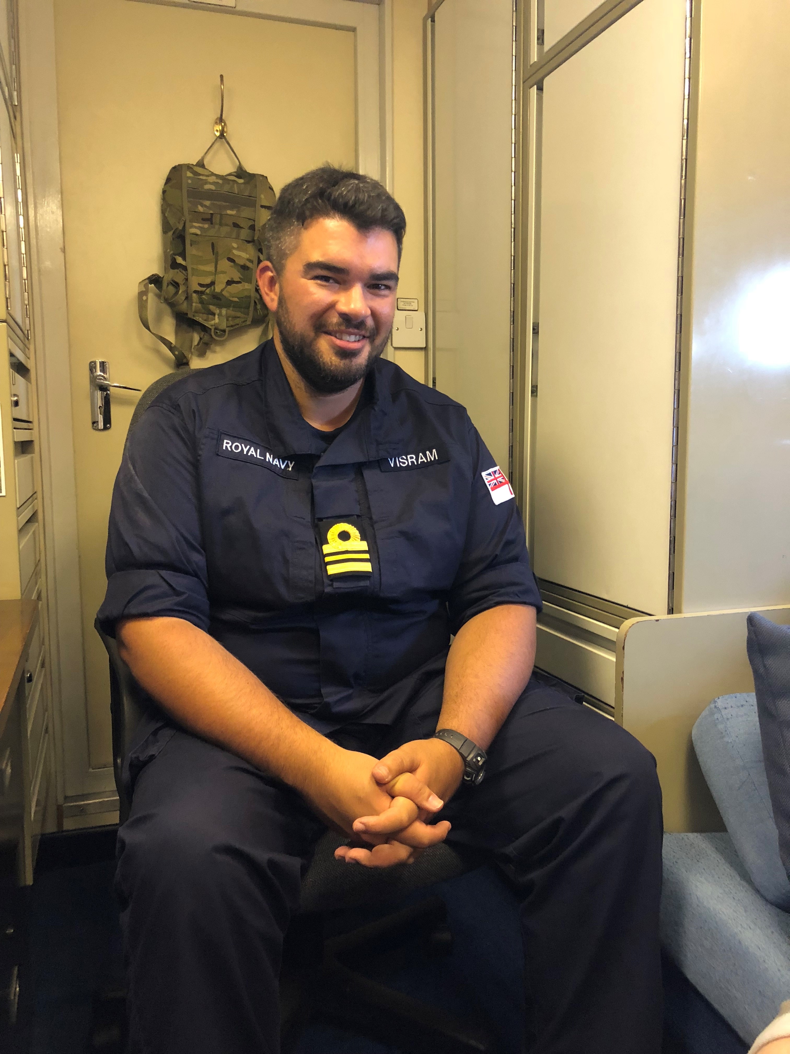 Lt Cdr Adrian Visram