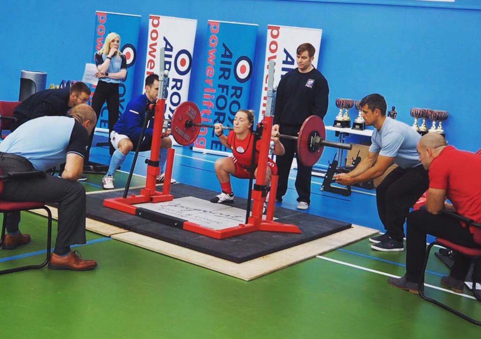 Cpl Aishlen Taylor, Royal Wessex Yeomanry, powerlifting