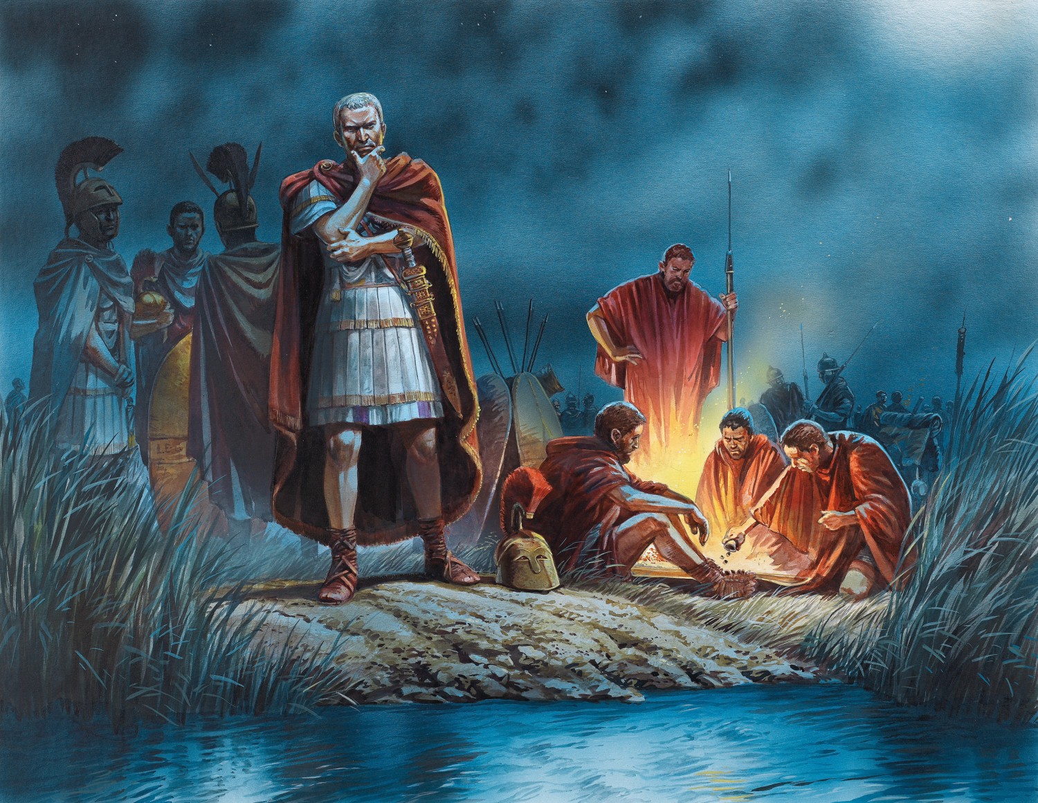 Caesar on the Rubicon