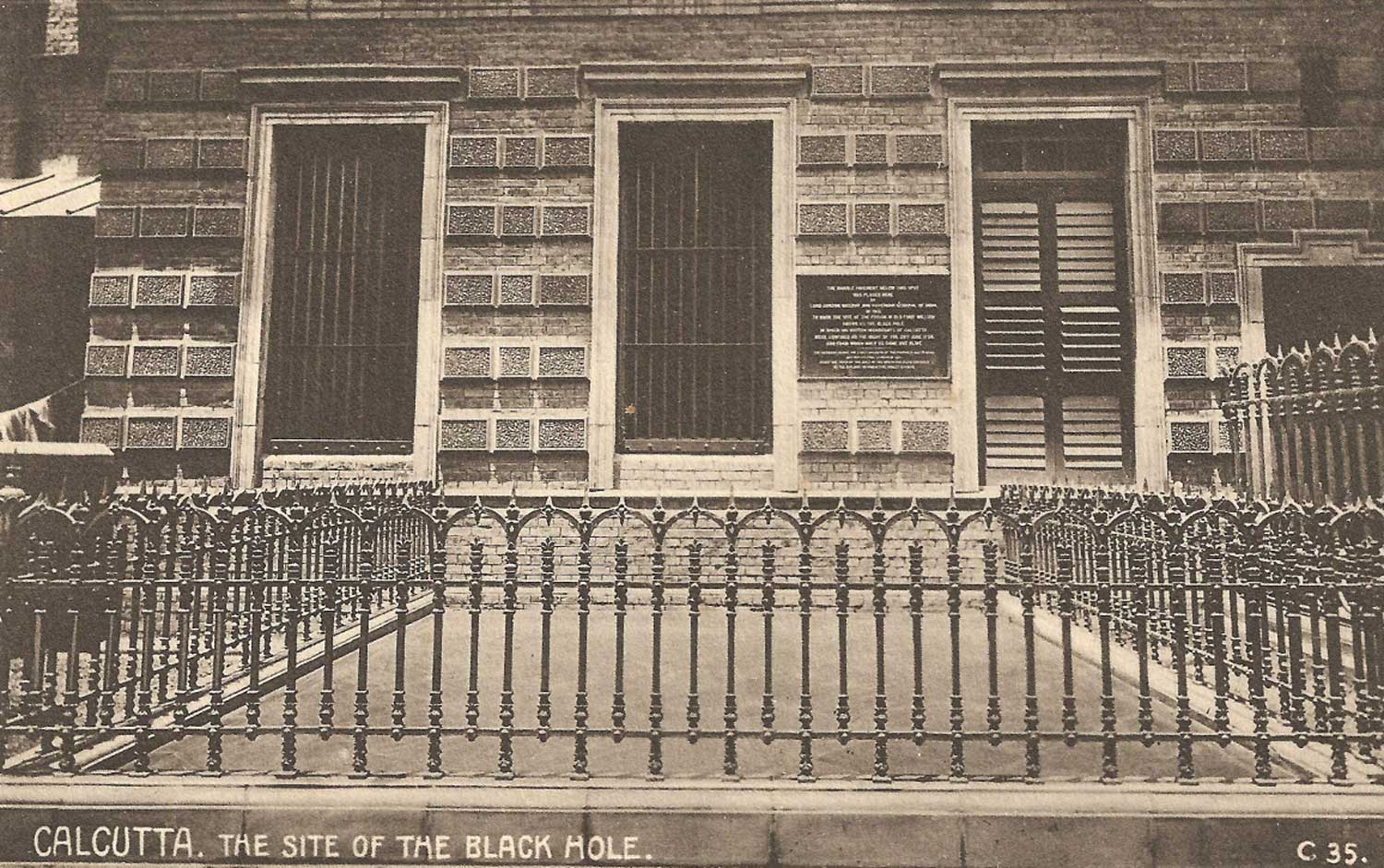 Fort William site of the Black Hole of Calcutta