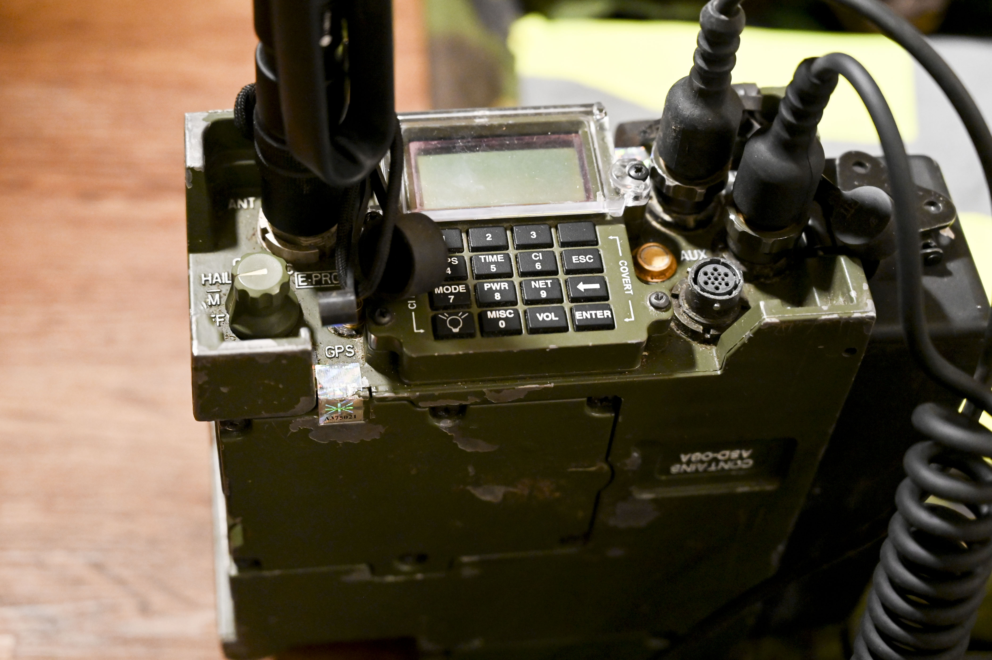 Radio Operators will carry a 4kg Bowman radio and spare batteries distributed through the team. Credit: Georgina Coupe, BFBS