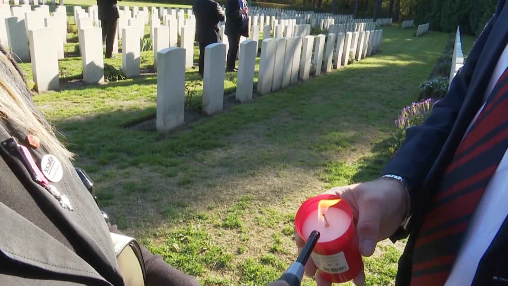 Candle War Graves Becklingen War Cemetery