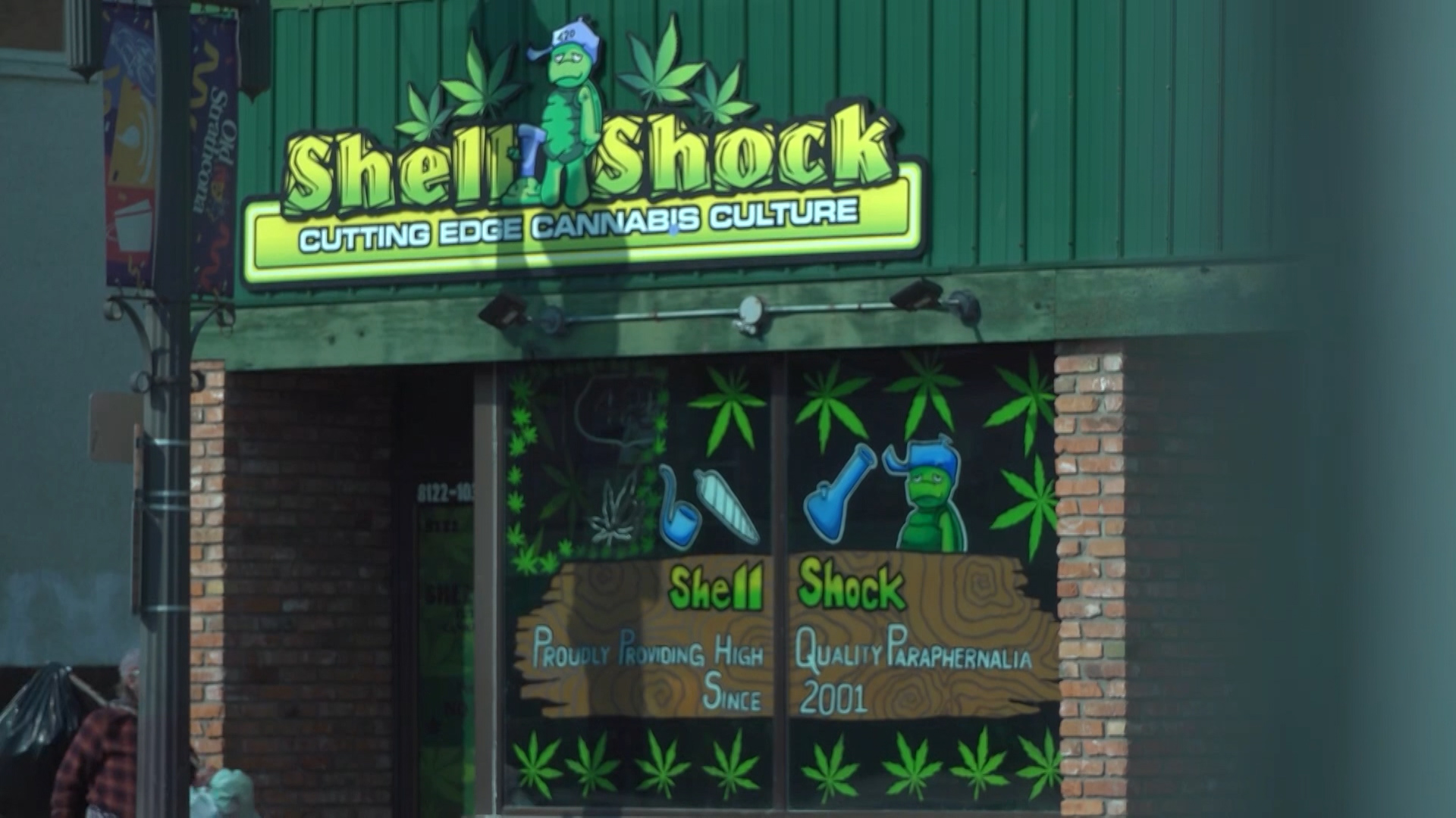 Cannabis shops are common sights on Canadian high streets after the drug was made legal in October 2018.