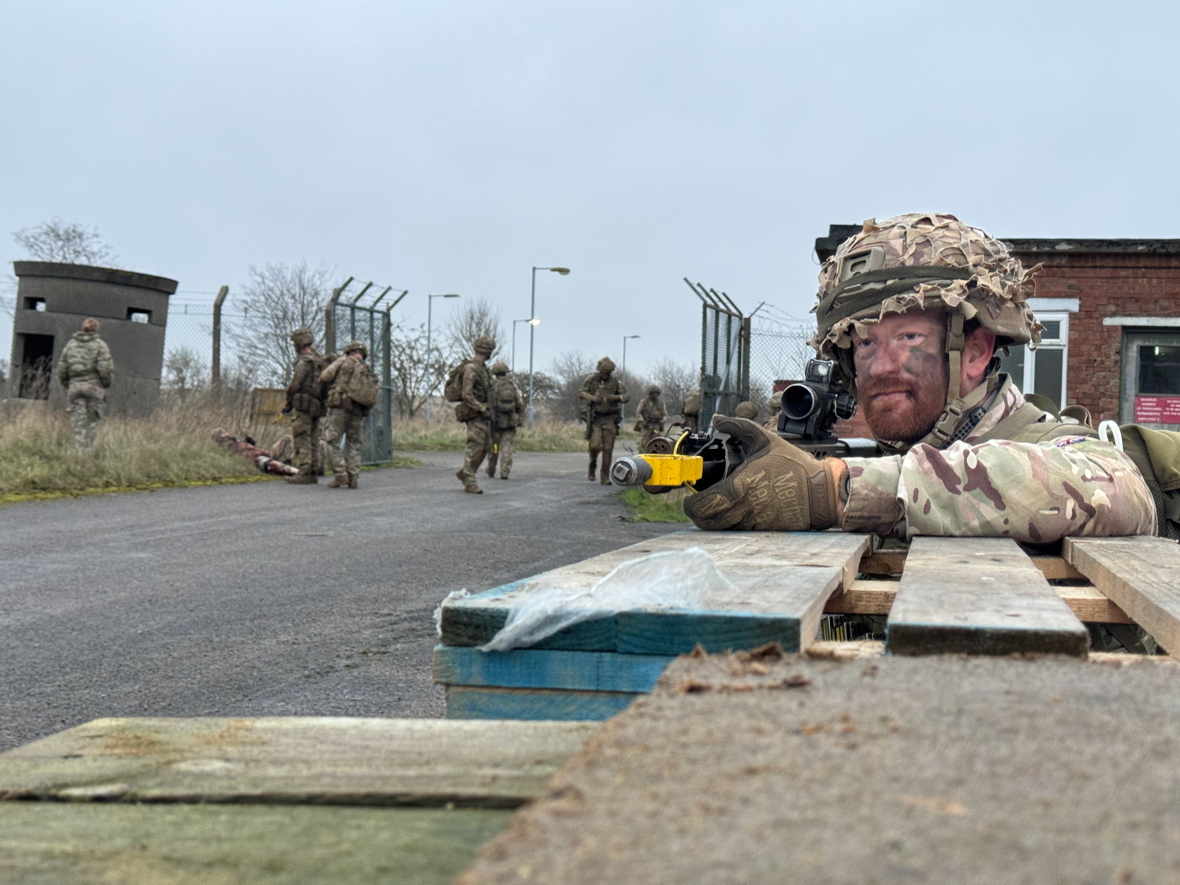 Capt Driver Challenge 1 Royal Anglian Kendrew Barracks CREDIT BFBS 09.12.24