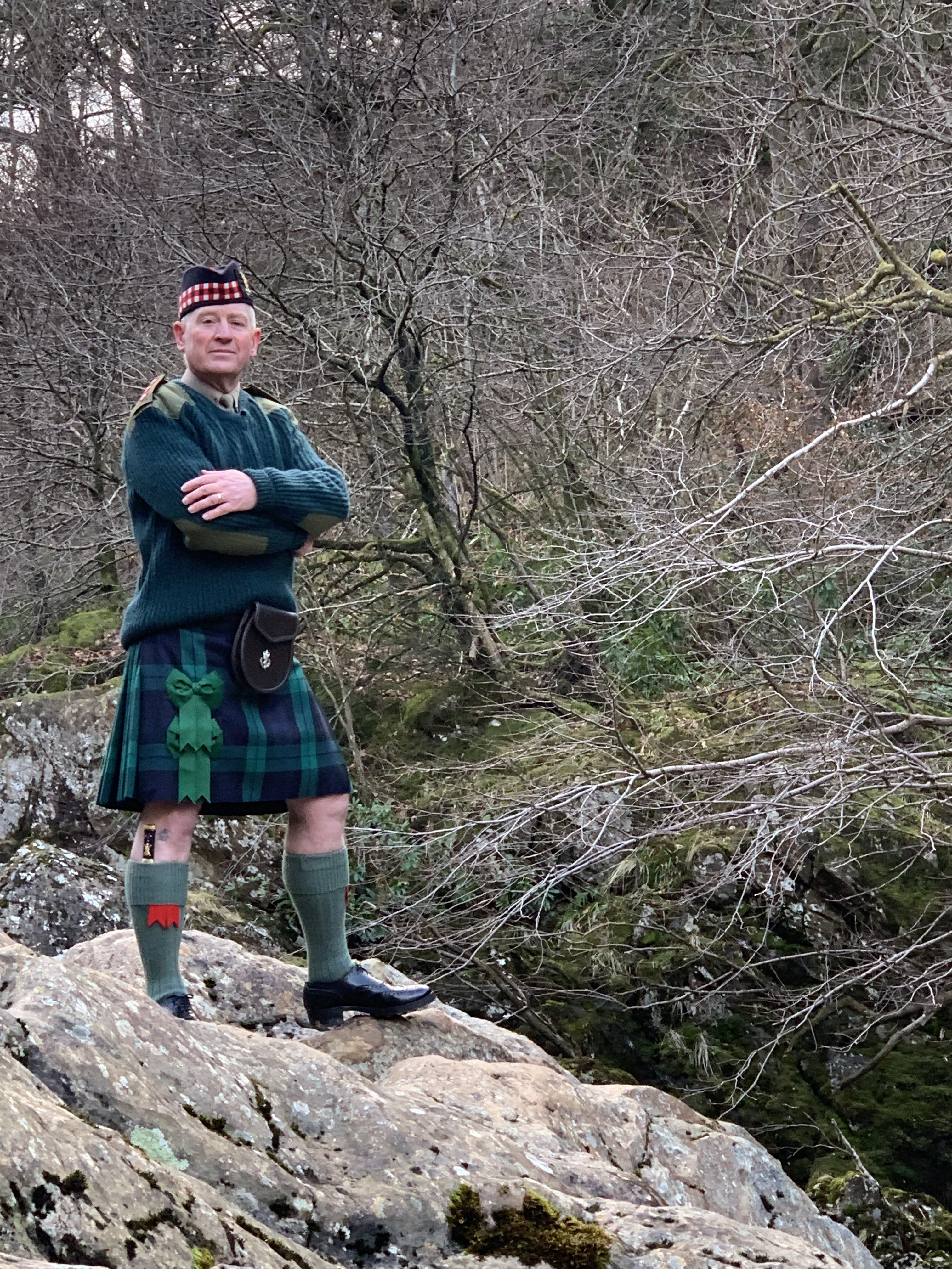 Captain Alan McEwen spoke about the impact Robert Burns continues to have on the British Army in Scotland today.