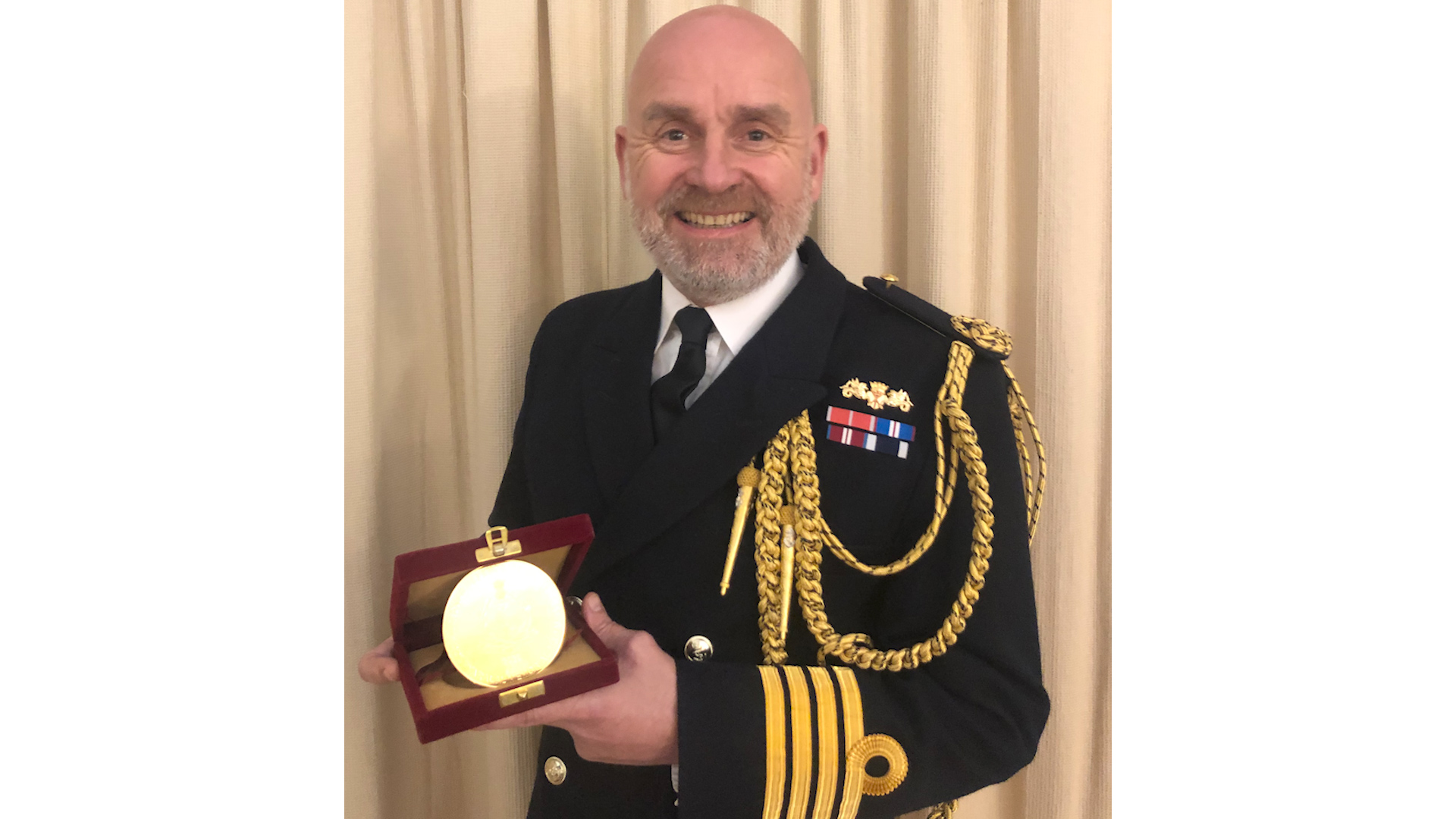 Cover image: Captain Ian Lynn with the Colonel Pyara Lal Medal (Picture: MOD).