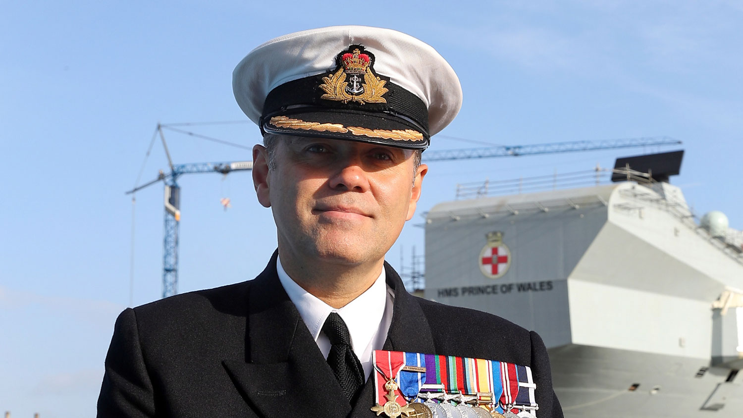 Captain Stephen Moorhouse CREDIT ROYAL NAVY