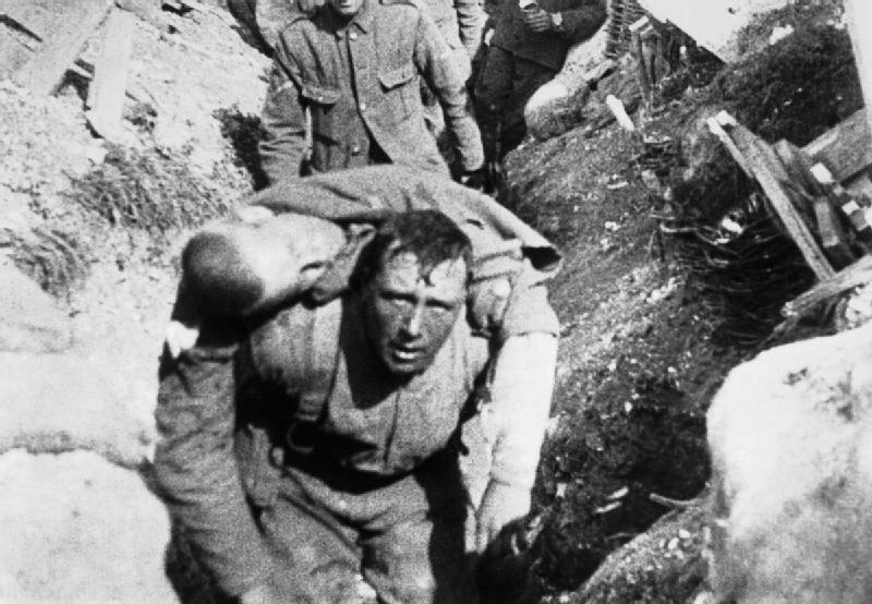 'The Battle of Somme' (1916) filmed by Geoffrey Malins