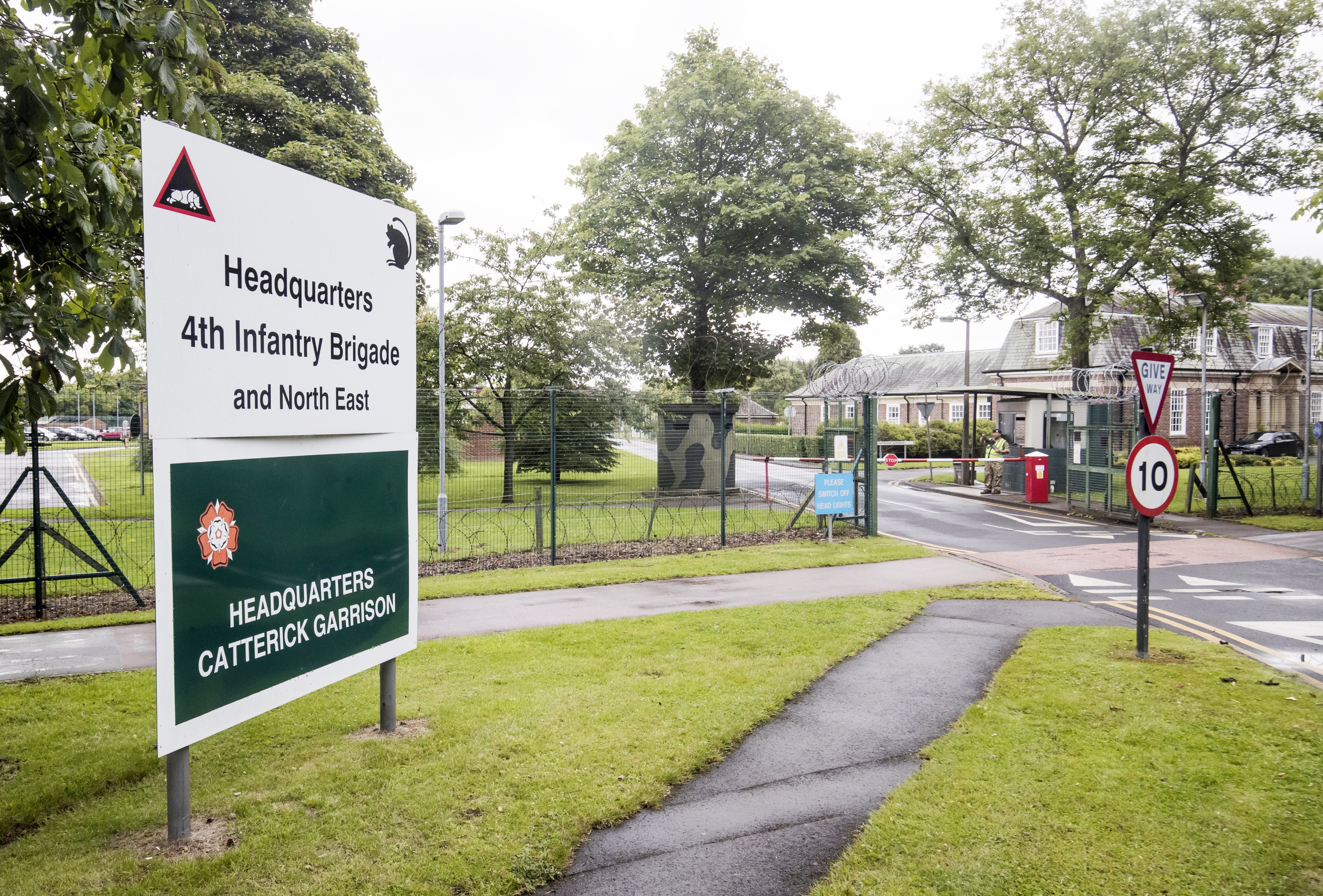 The garrison will remain home to 2 Brigade and 4 Brigade headquarters, as well as the Infantry Training Centre (Picture: PA).