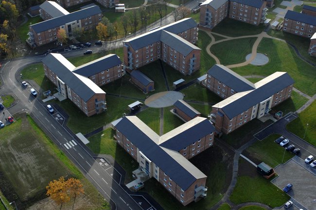 Catterick Garrison housing aerial 171108 CREDIT MOD