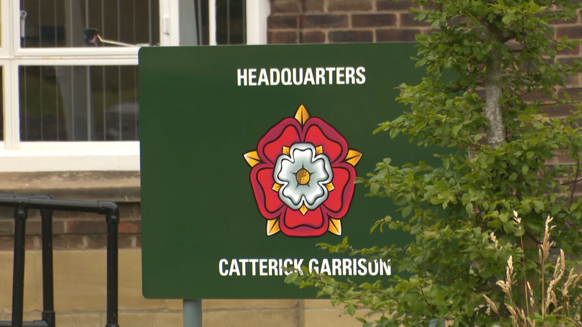 Catterick Garrison signage