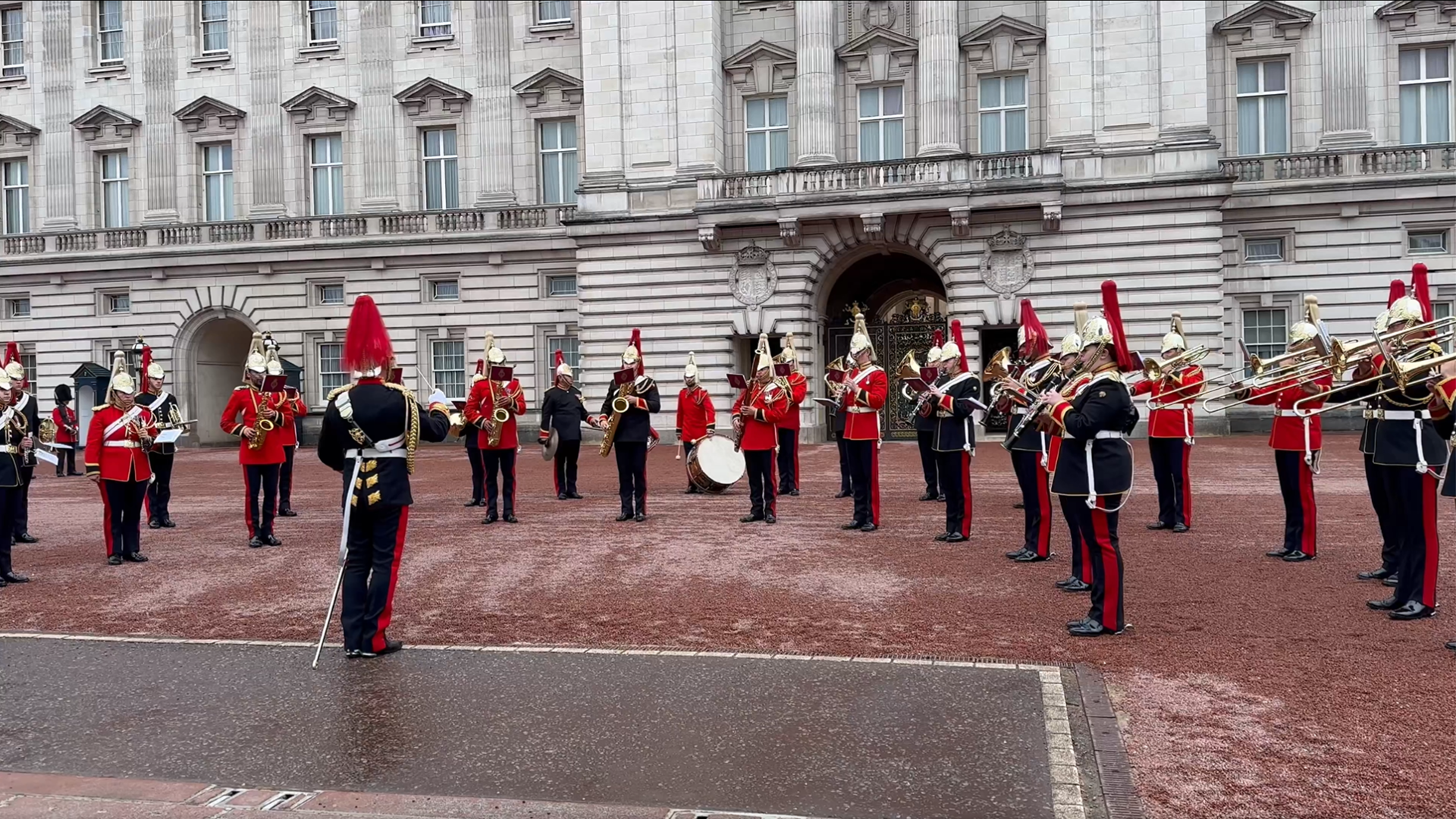 Cavalry performing Pink Pony Club by Chapel Roan CREDIT ROYAL FAMILY
