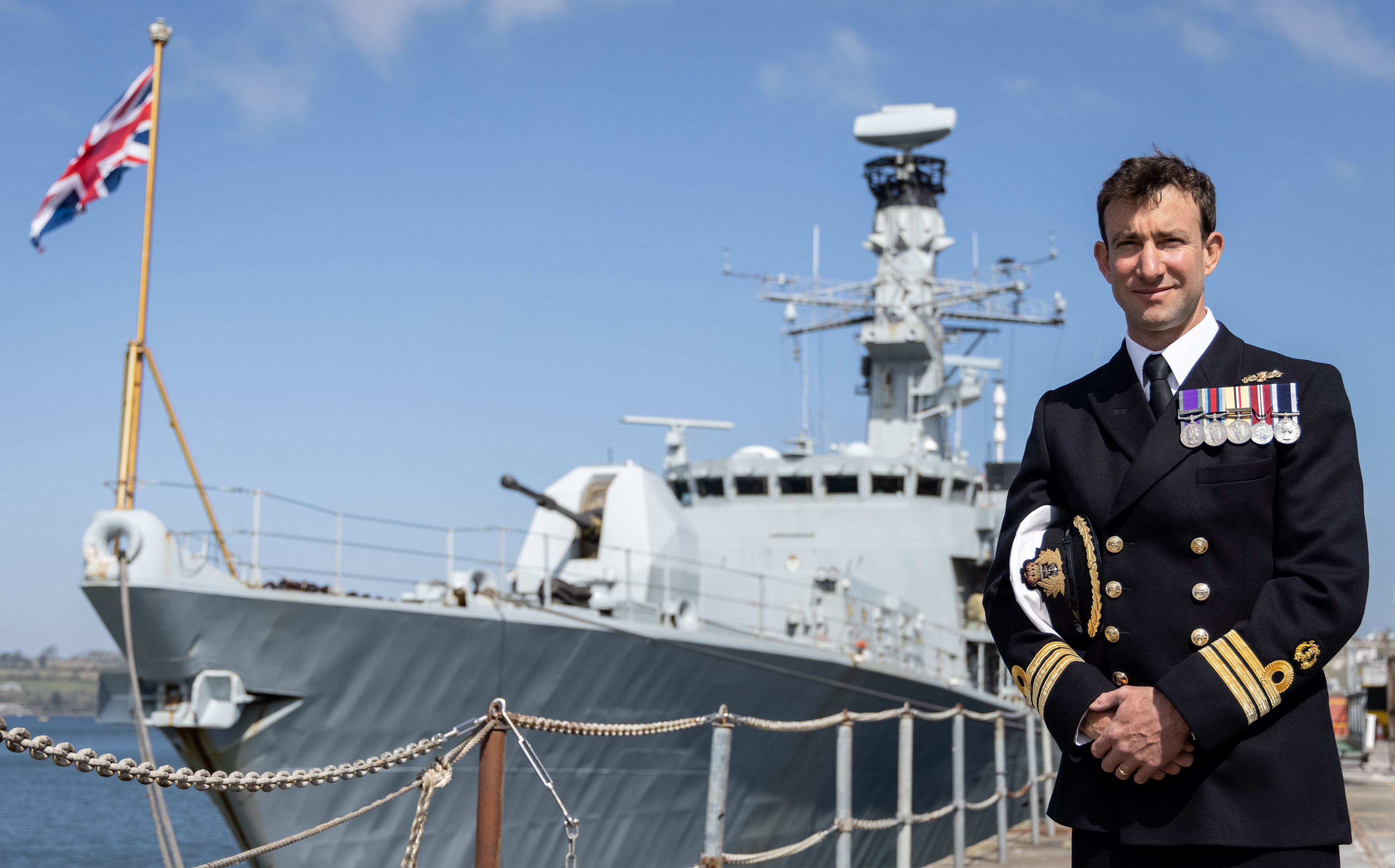 Cdr Charlie Wheen CO HMS Argyll.jpg (Picture:Crown Copyright)
