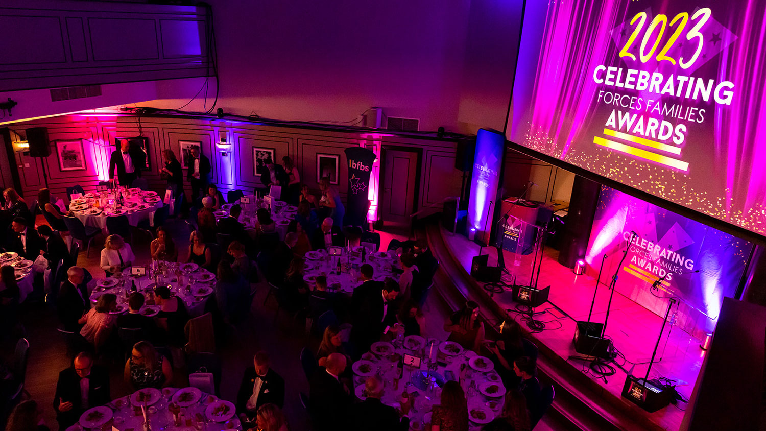 The Celebrating Forces Families Awards took place at Victory Services Club in London (Picture: Al Topping Photography).