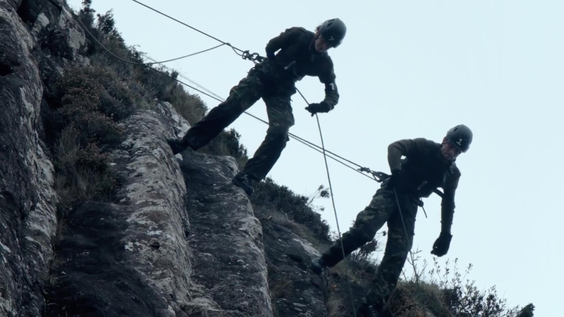Celebrity SAS Who Dares Wins Episode 3 Joey Essex Lauren Steadman Credit Channel 4
