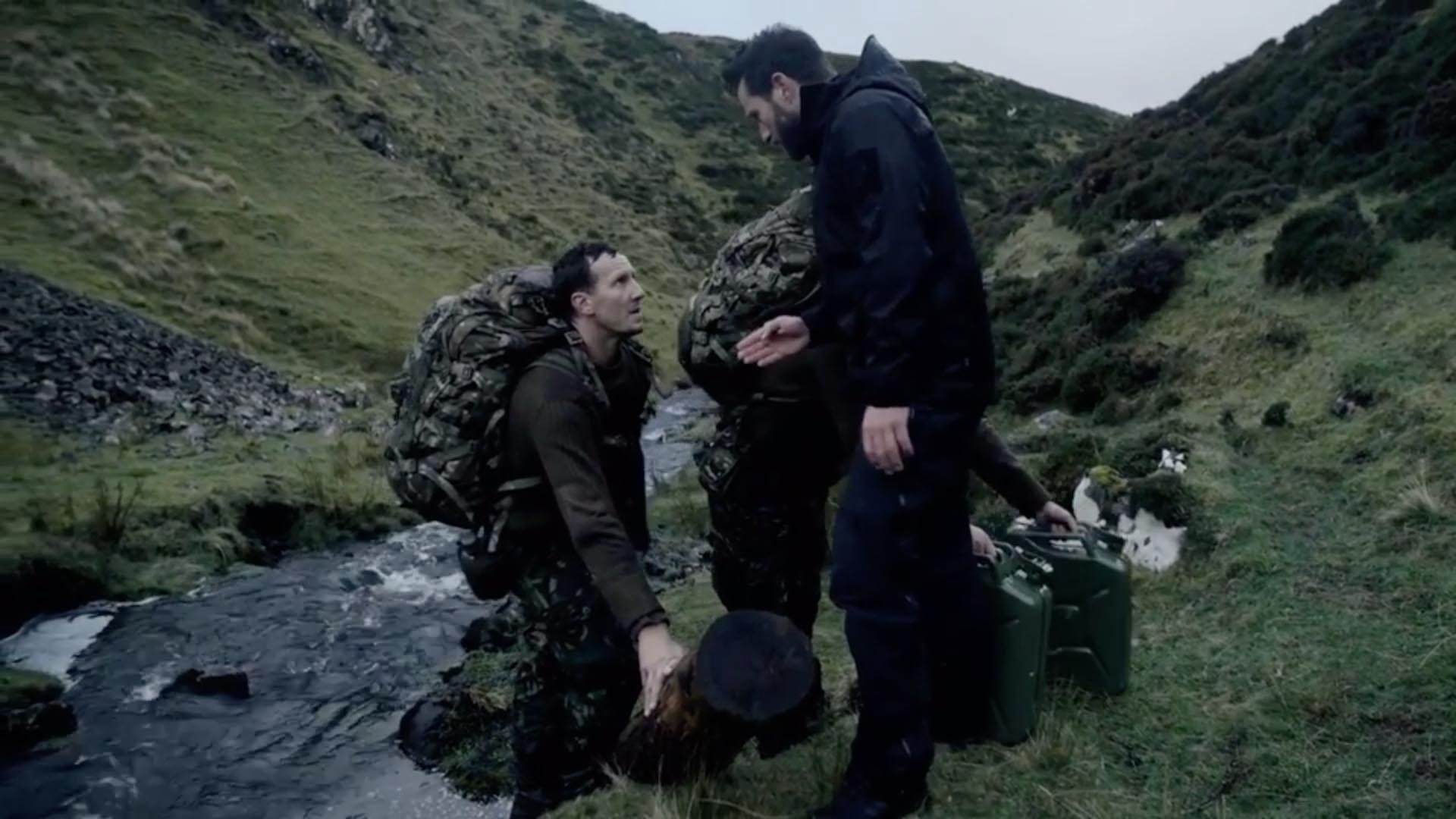 Celebrity SAS Who Dares Wins Episode 4 Ant Middleton Brendan Cole Credit Channel 4