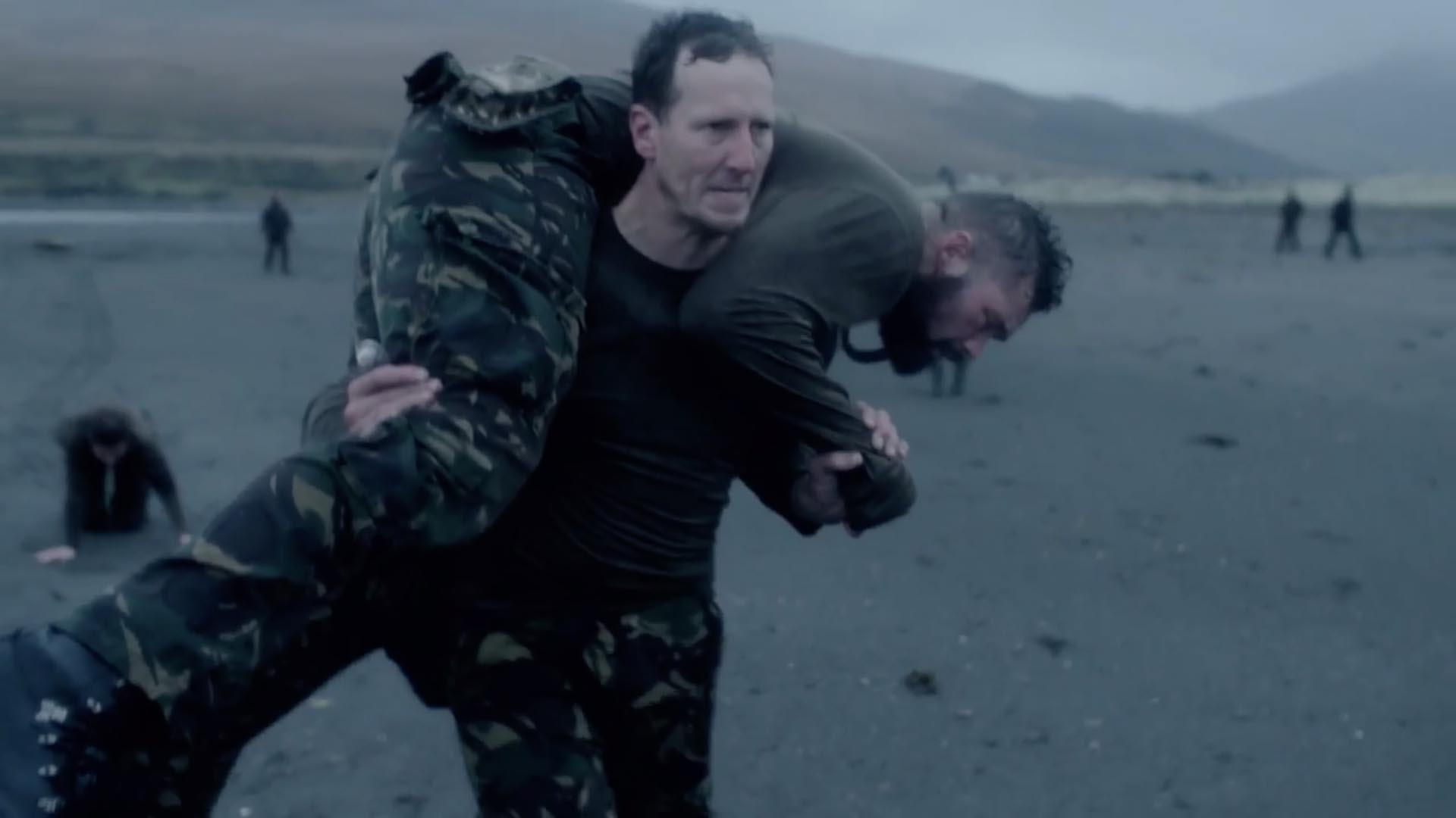 Celebrity SAS Who Dares Wins Episode 4 Brendan Cole Tony Bellew Credit Channel 4