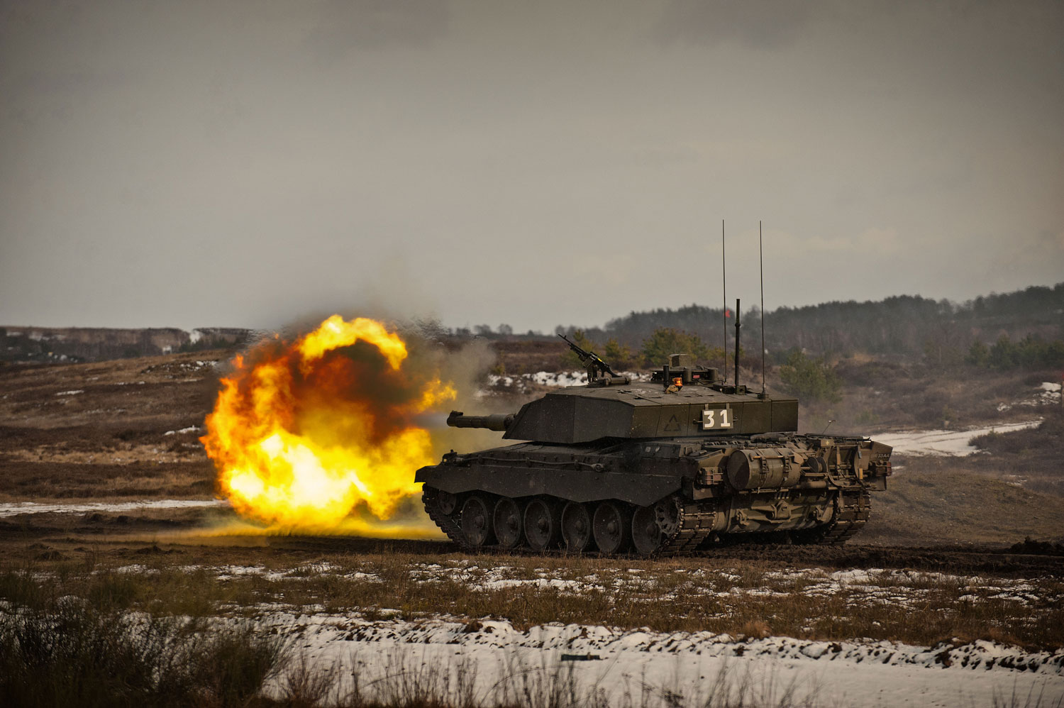 Challenger 2 tank