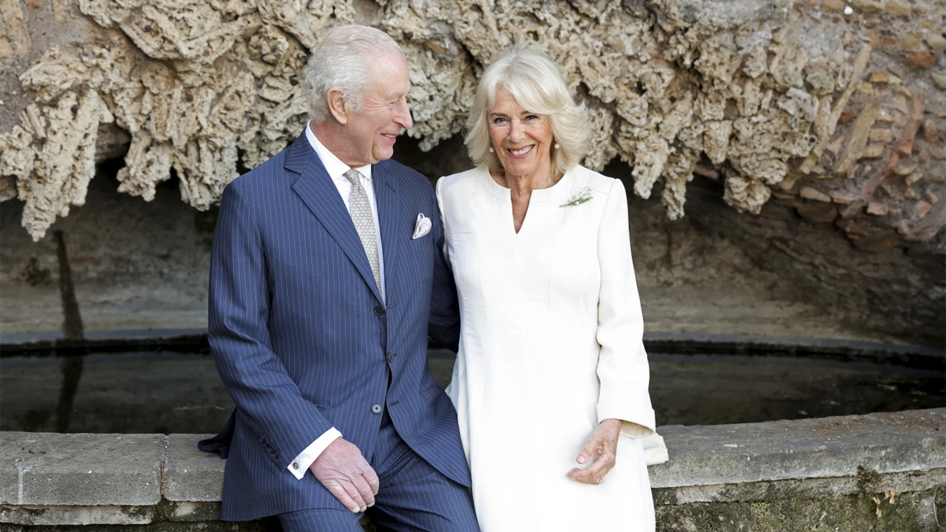  *	Charles and Camilla wedding anniversary photo 090425 CREDIT PA MEDIA