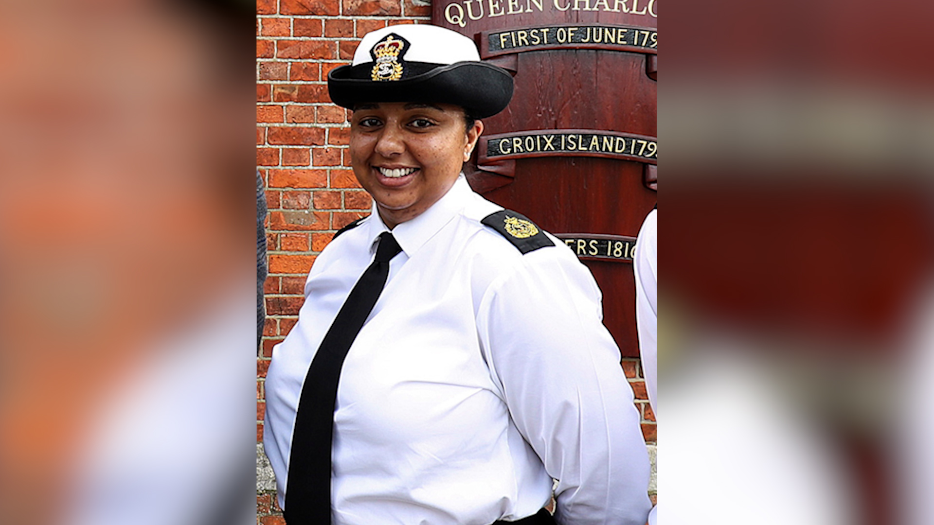 Chief Petty Officer Janine Potts is awarded an MBE 30122022 CREDIT Royal Navy MOD