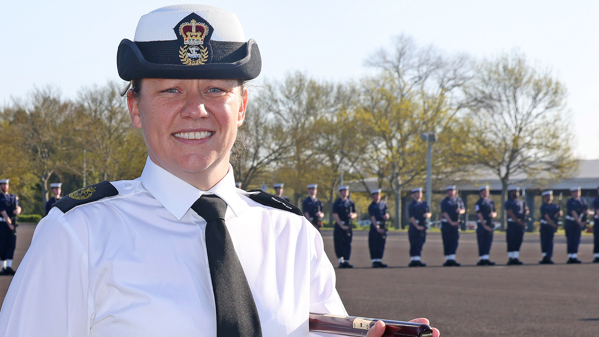 Chief Petty Officer Tara Evans, HMS Lancaster credit MOD.jpg
