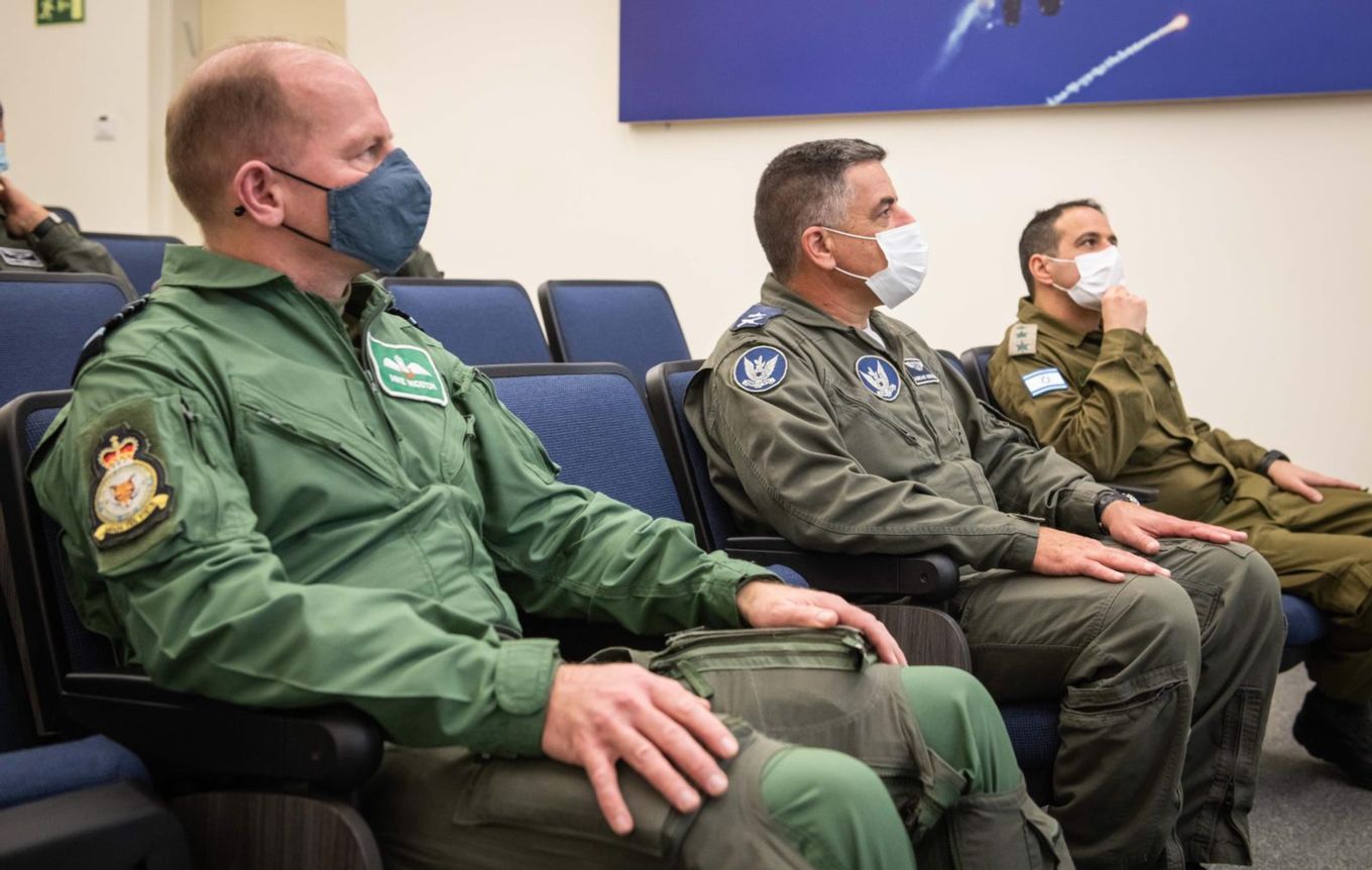 Chief of Air Staff Sir Michael Wigston's visit was to promote collaborative efforts and strengthen ties between the nations' air forces (Picture: RAF).