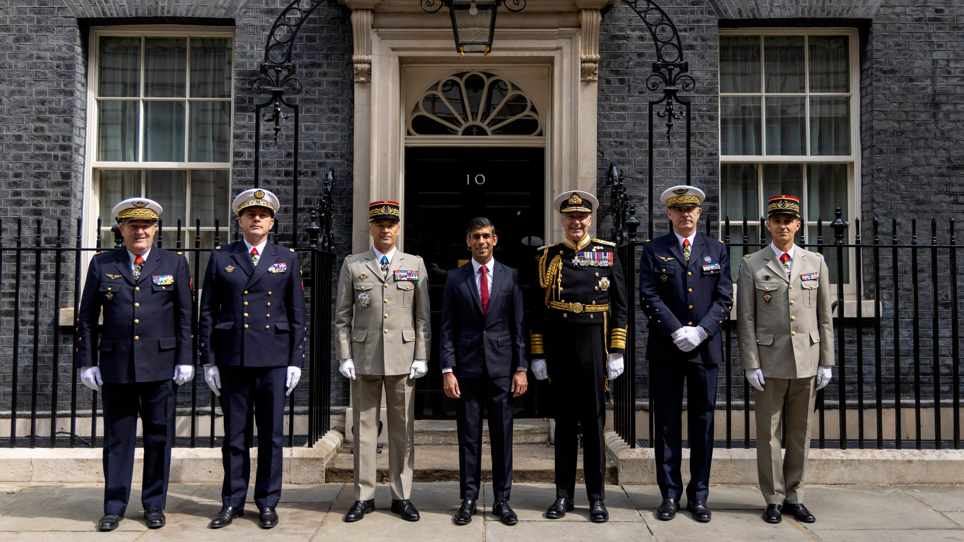 Chief of the Defence Staff, Admiral Sir Tony Radakin, hosted his French counterpart, Chef d’État-Major des Armées in London Trooping the Colour